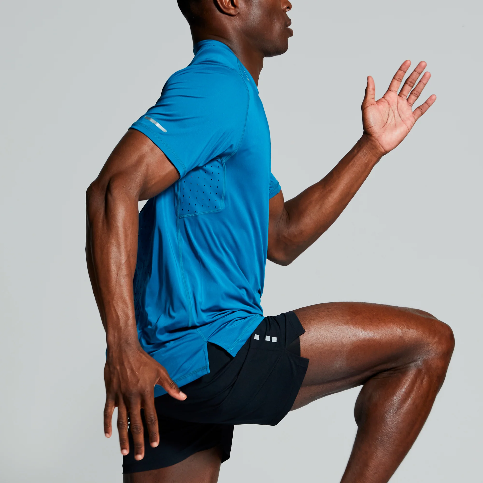 Men's Endurance Short w/ Compression (Black) - Image 6