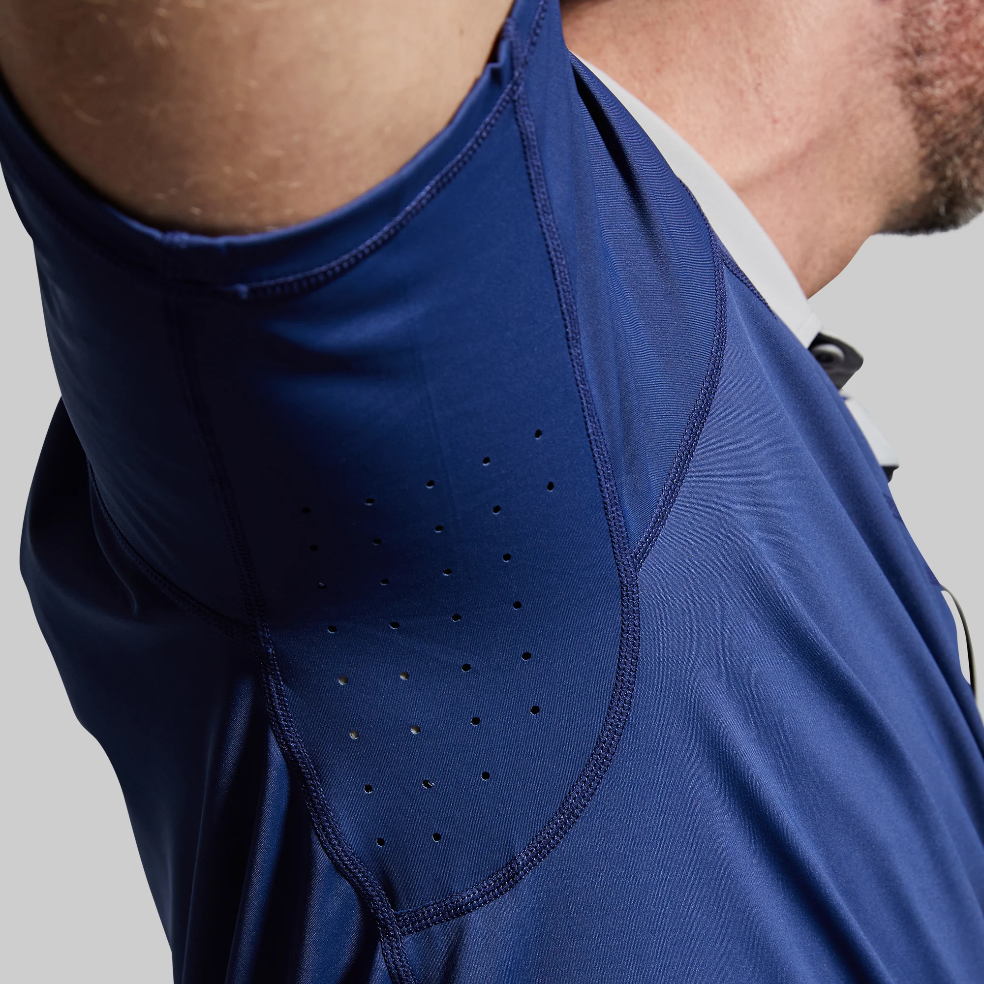 Men's Tek Polo (Midnight Blue) - Image 4