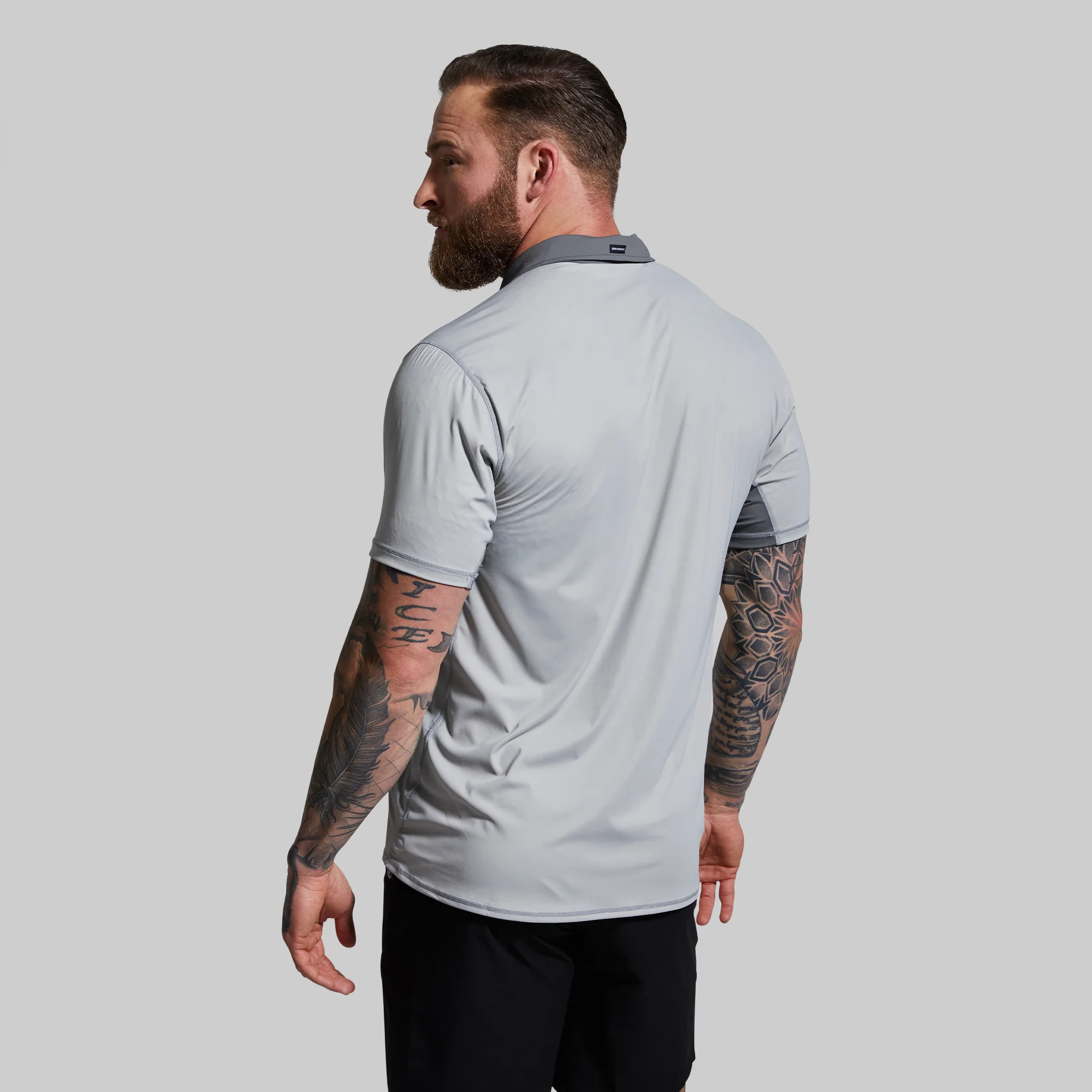 Men's Tek Polo (Paloma Grey) - Image 3