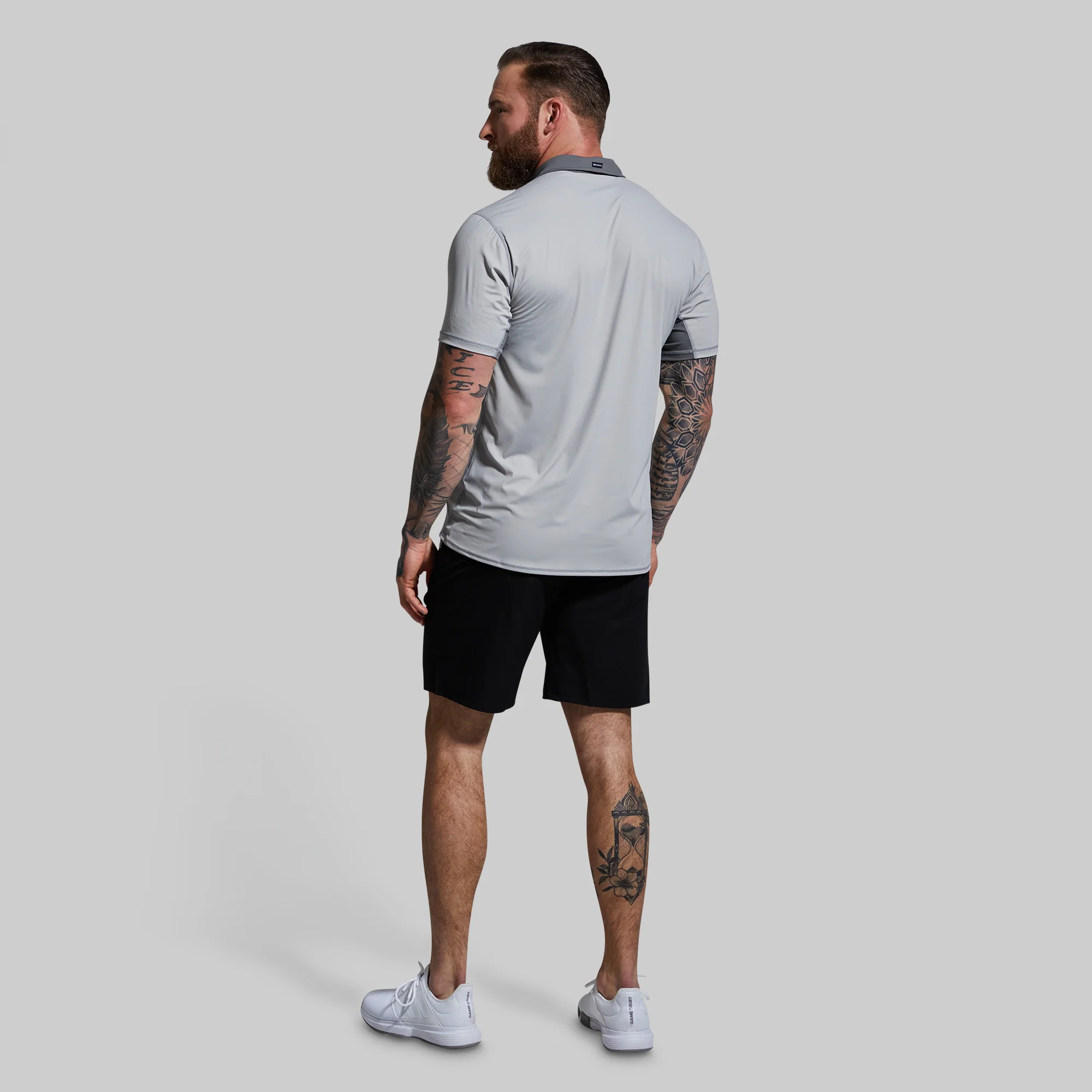 Men's Tek Polo (Paloma Grey) - Image 6