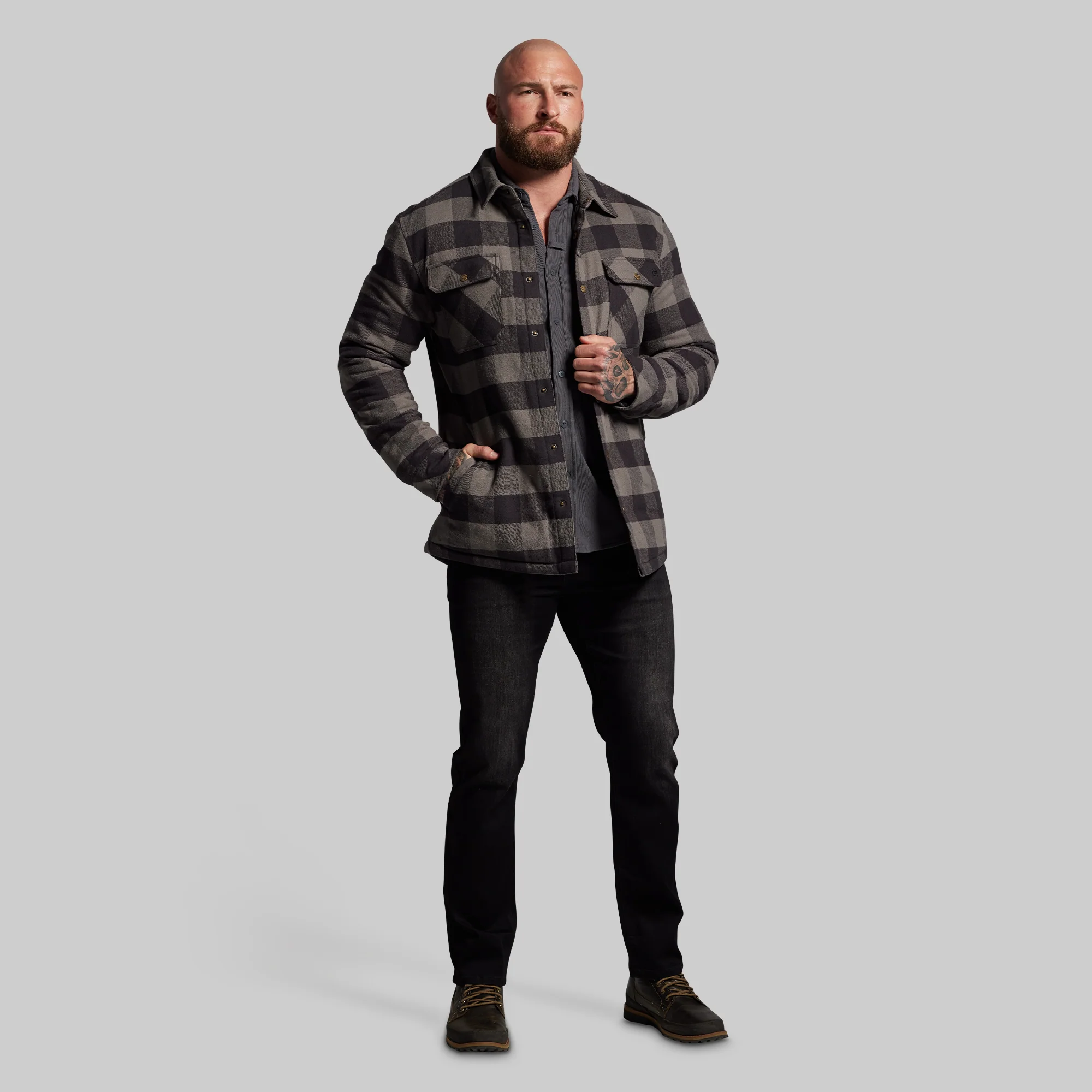 Men's Timber Jacket (Smoke) - Image 7
