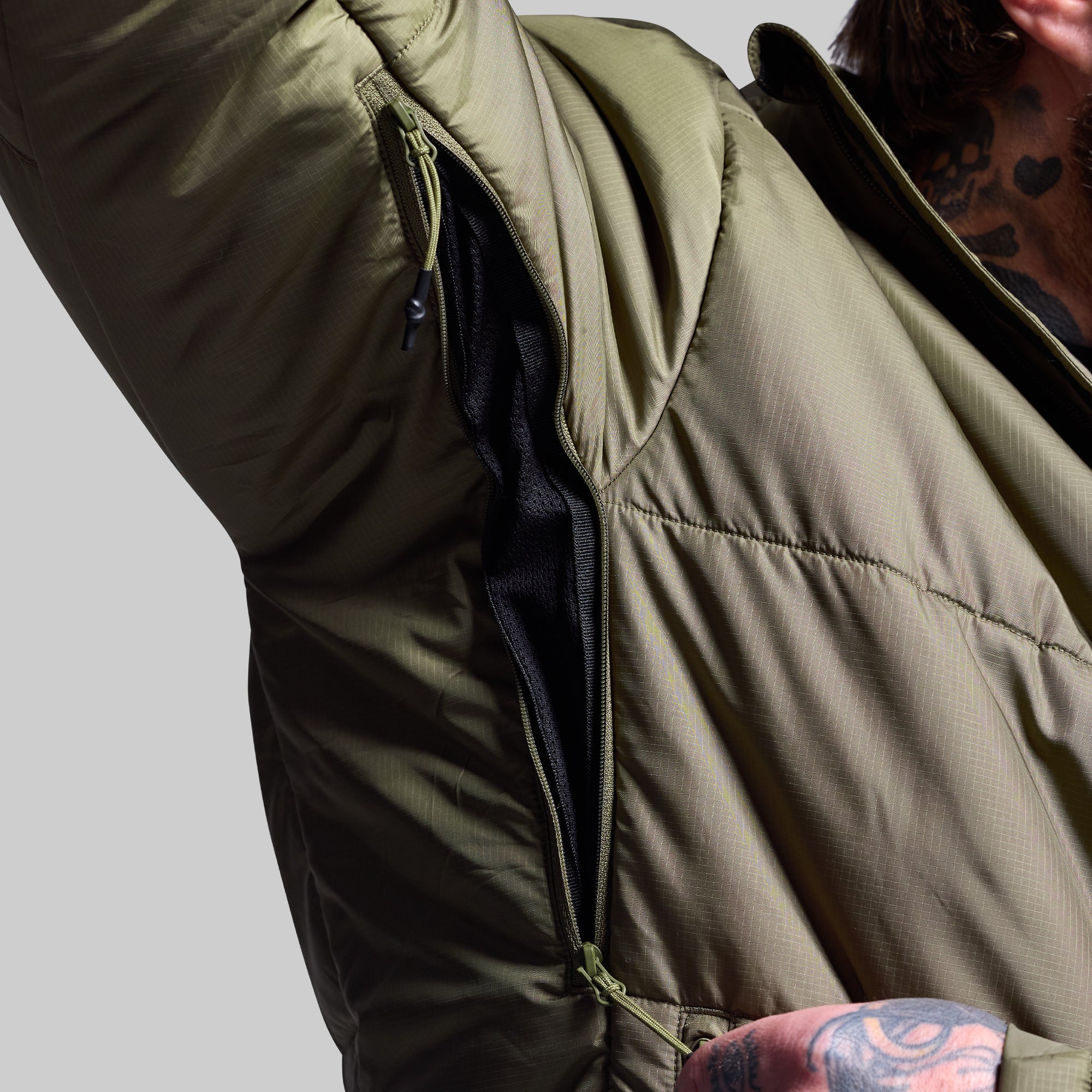 Men's Tundra Jacket 2.0 (OD Green) - Image 7