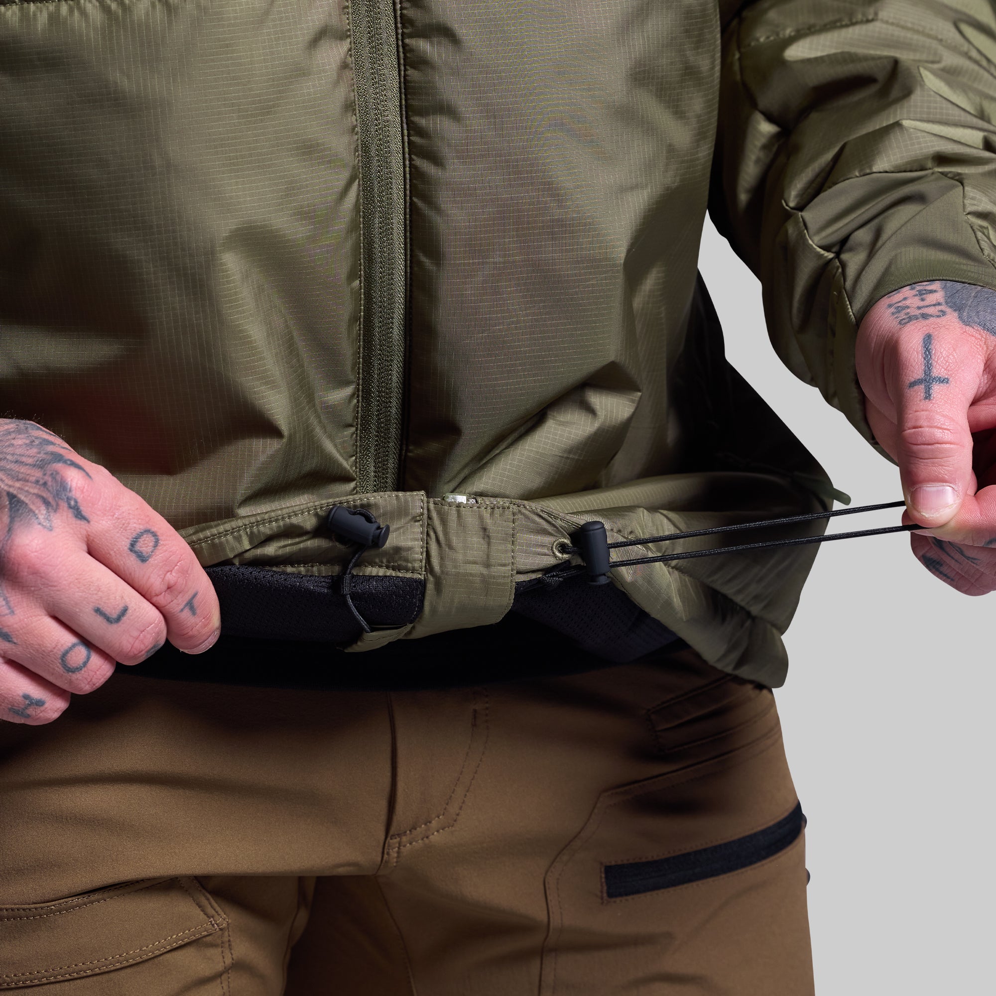 Men's Tundra Jacket Light 2.0 (OD Green) - Image 10