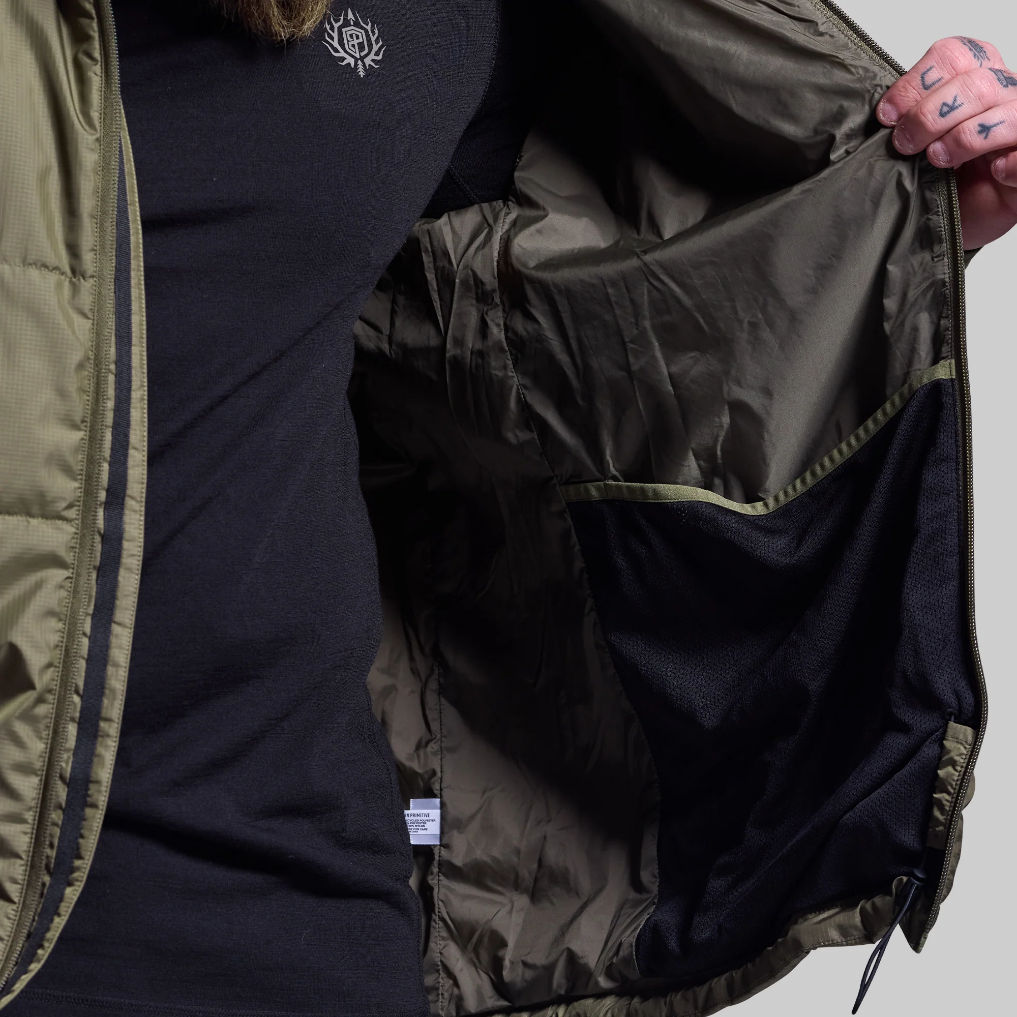 Men's Tundra Jacket Light 2.0 (OD Green) - Image 11