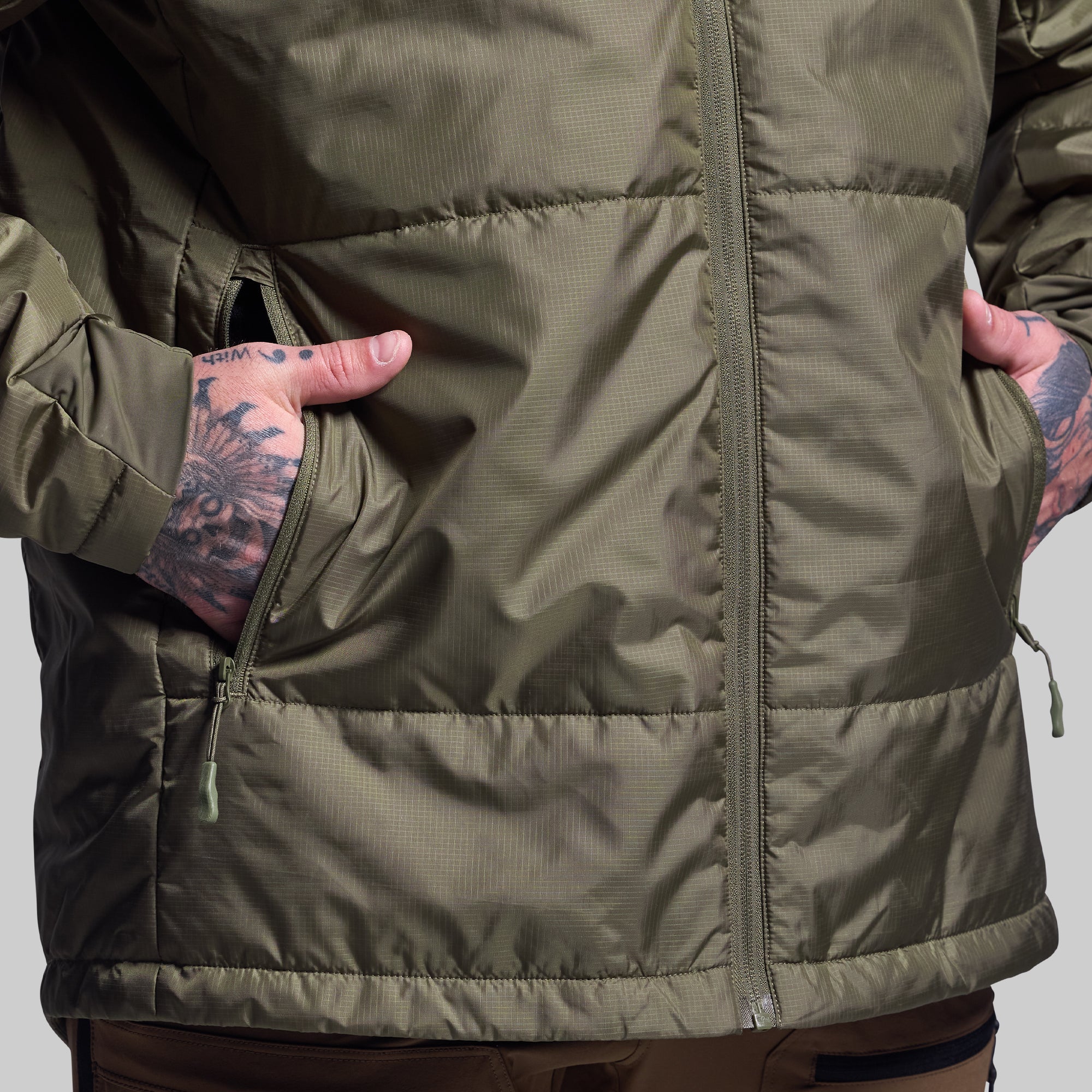 Men's Tundra Jacket Light 2.0 (OD Green) - Image 8