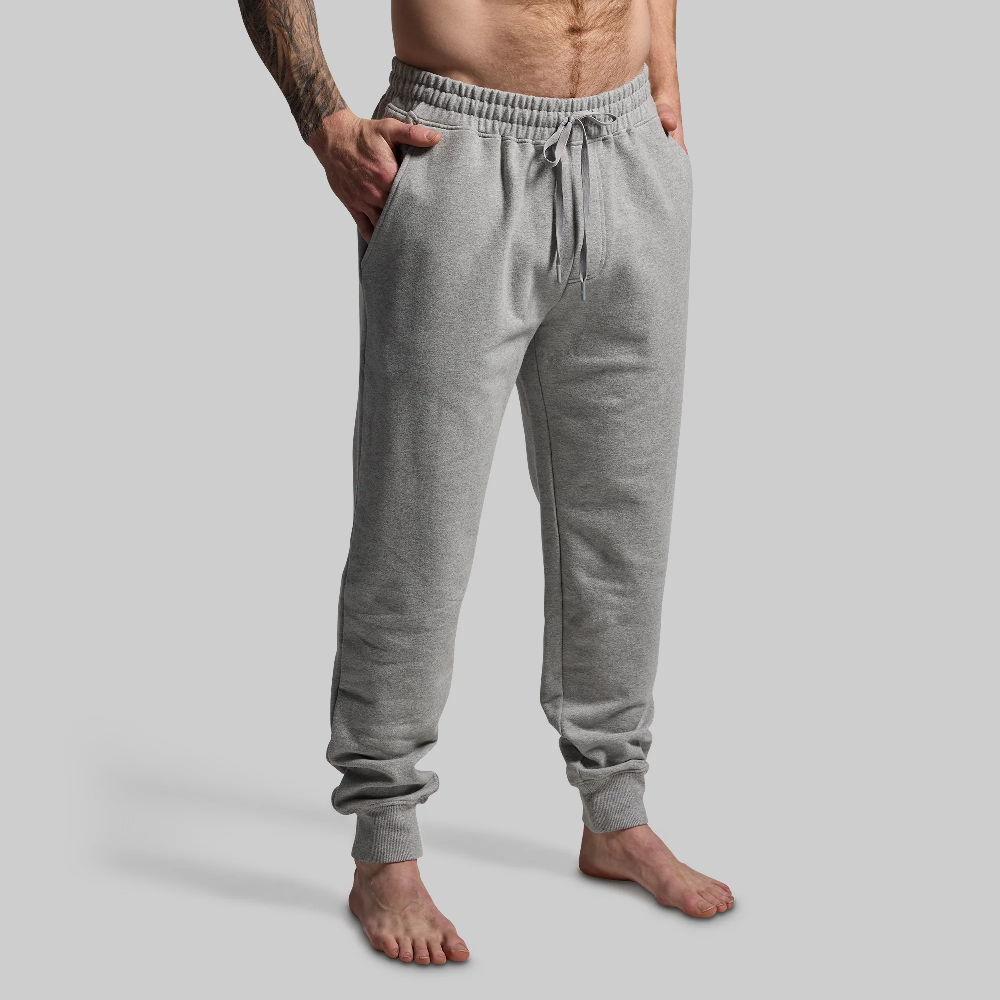 Men's Unmatched Crew Set (Heather Grey) - Image 2