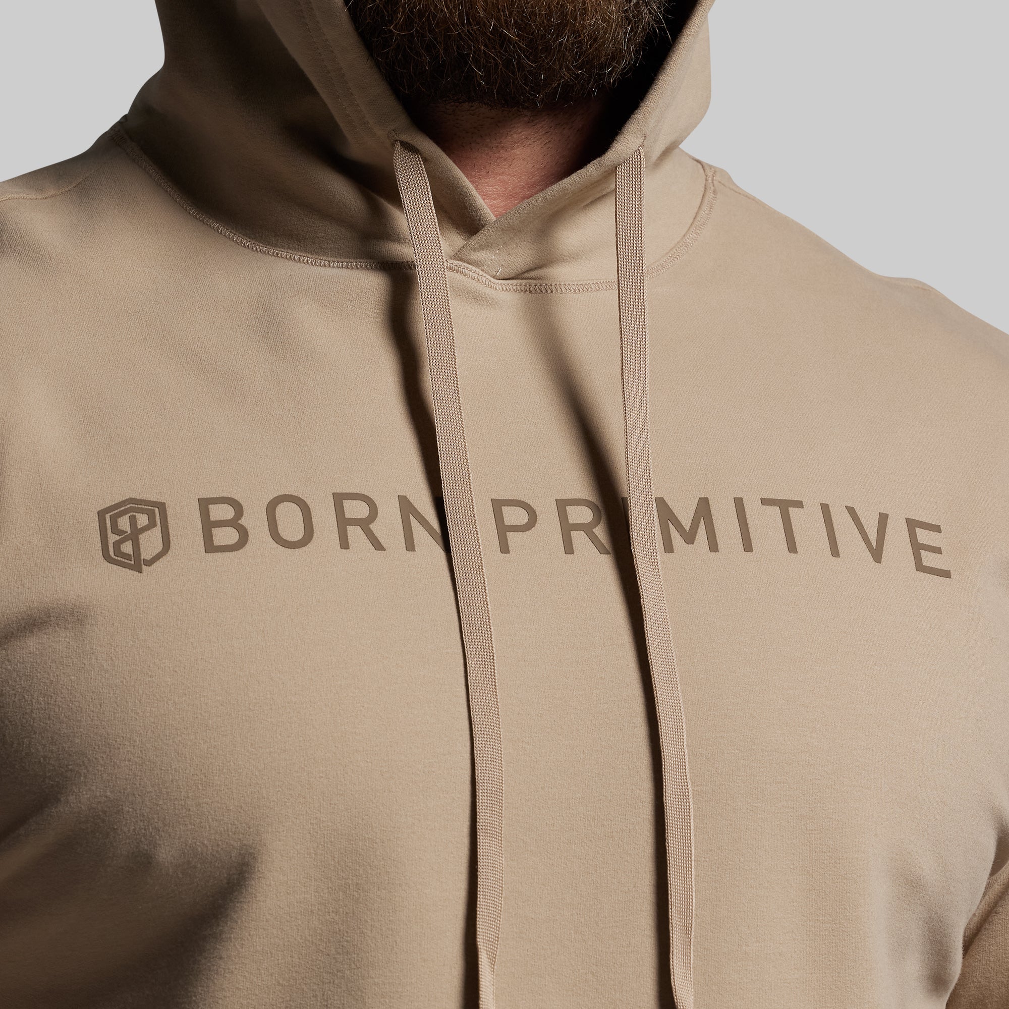 BP Classic Men's Unmatched Hoodie (Desert Tan) - Image 5