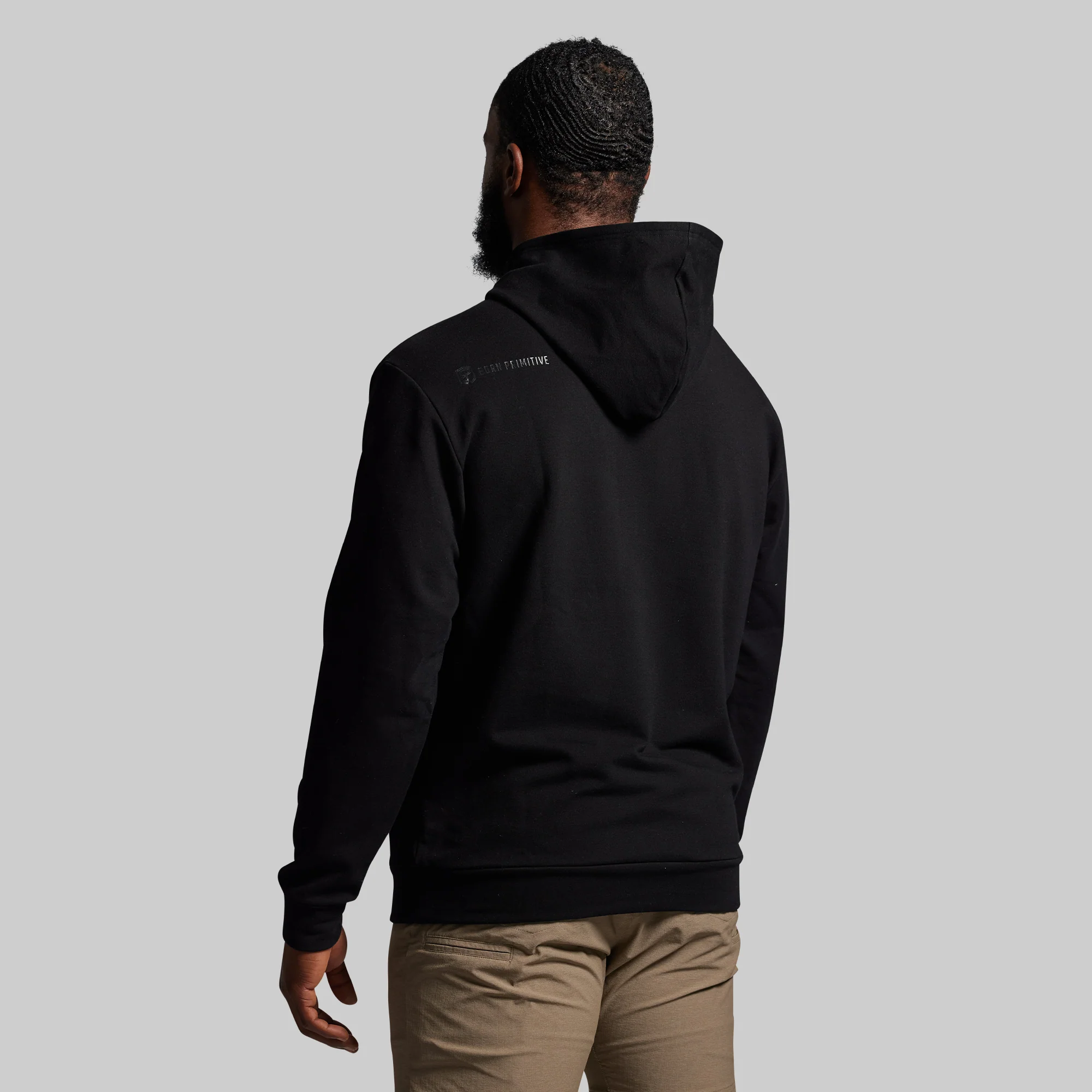 Men's Unmatched Jogger Set (Black) - Image 3
