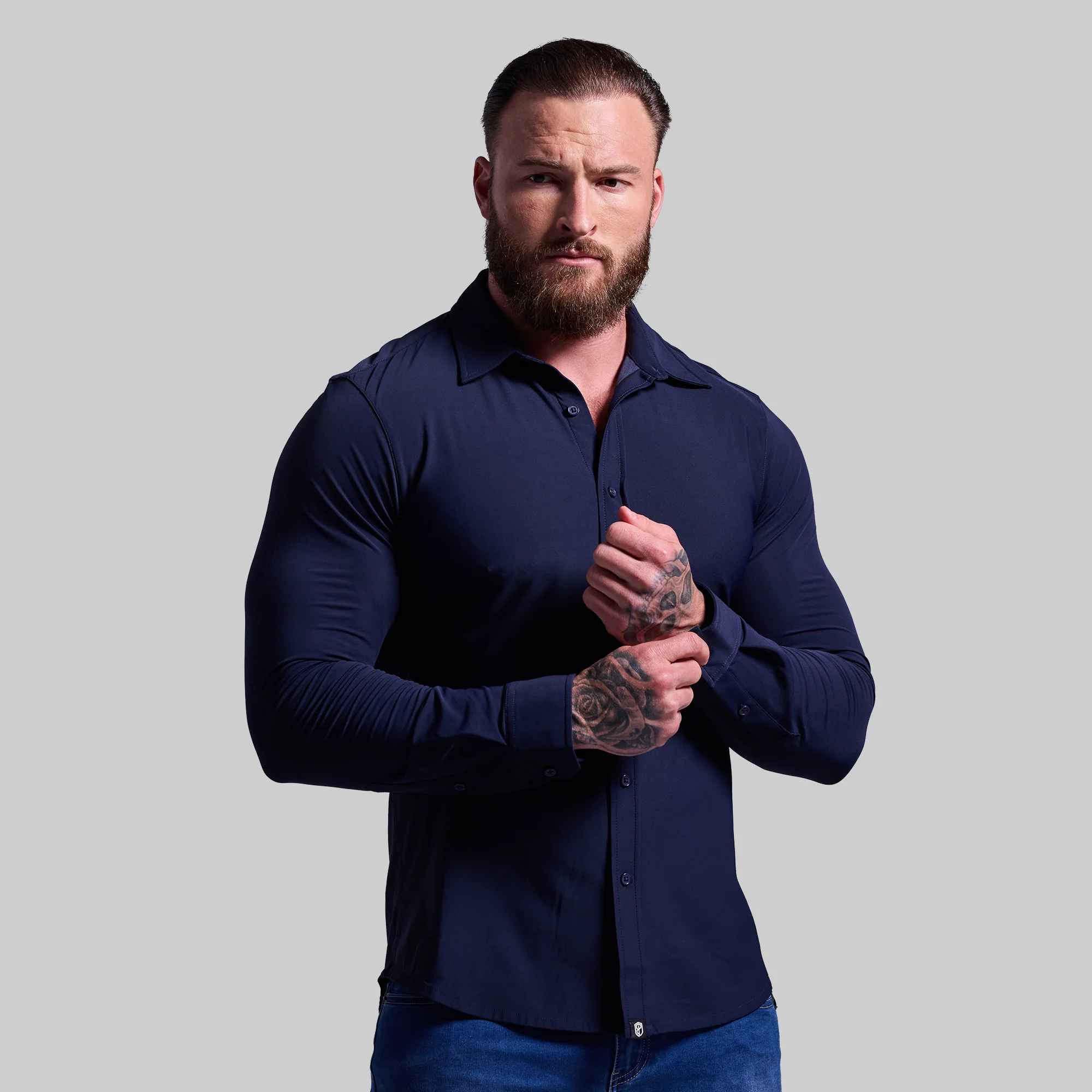 Network Long Sleeve (BP Navy) - Image 3
