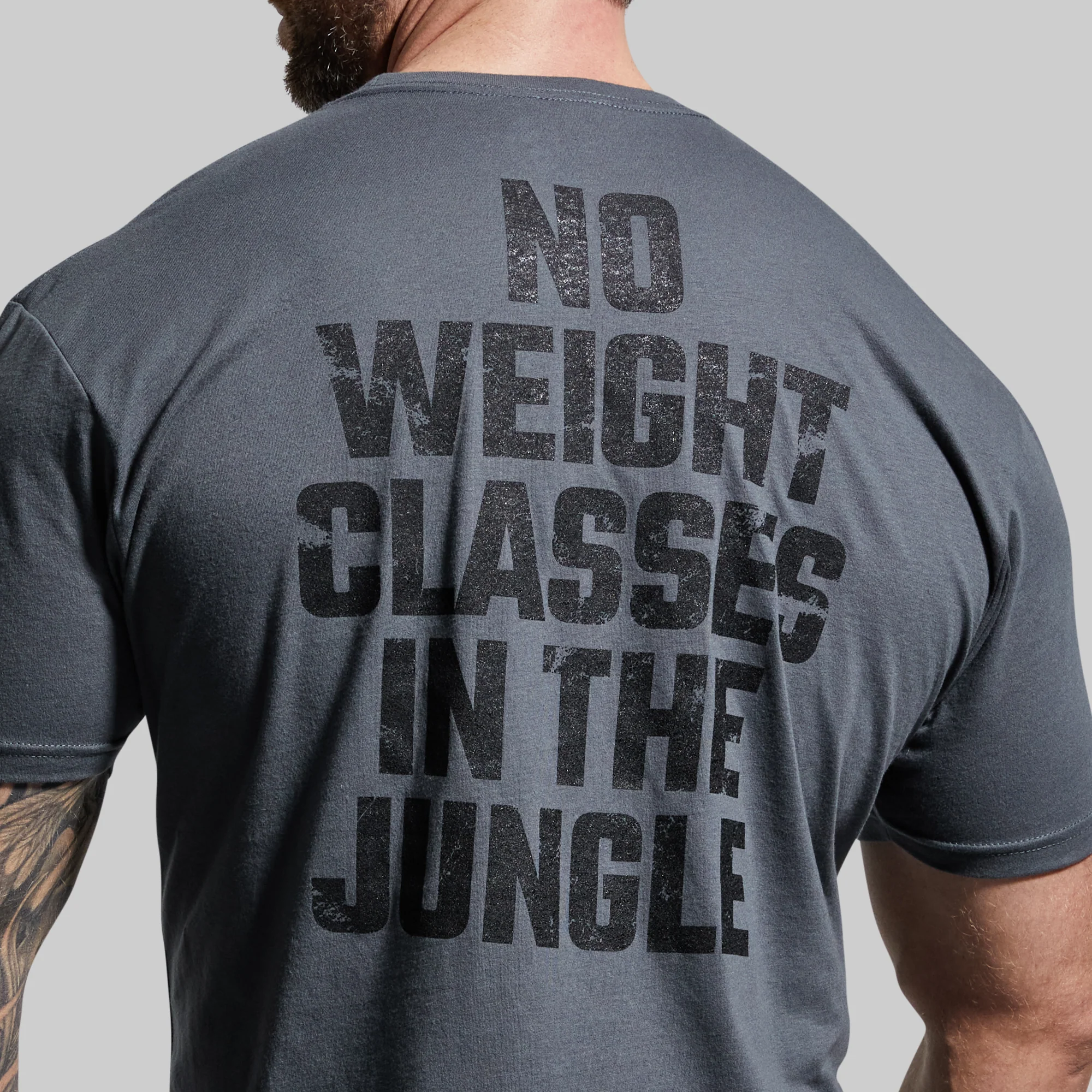 No Weight Classes In The Jungle T-Shirt (Heavy Metal) - Image 3