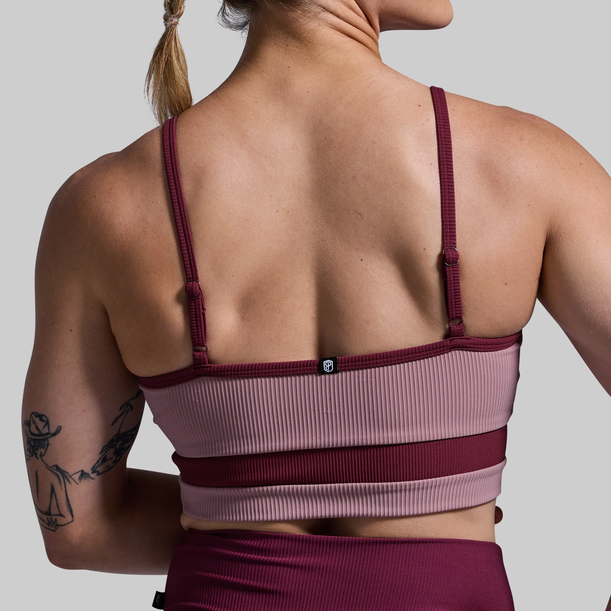 Out of Line Sports Bra (Antique Mauve) - Image 4