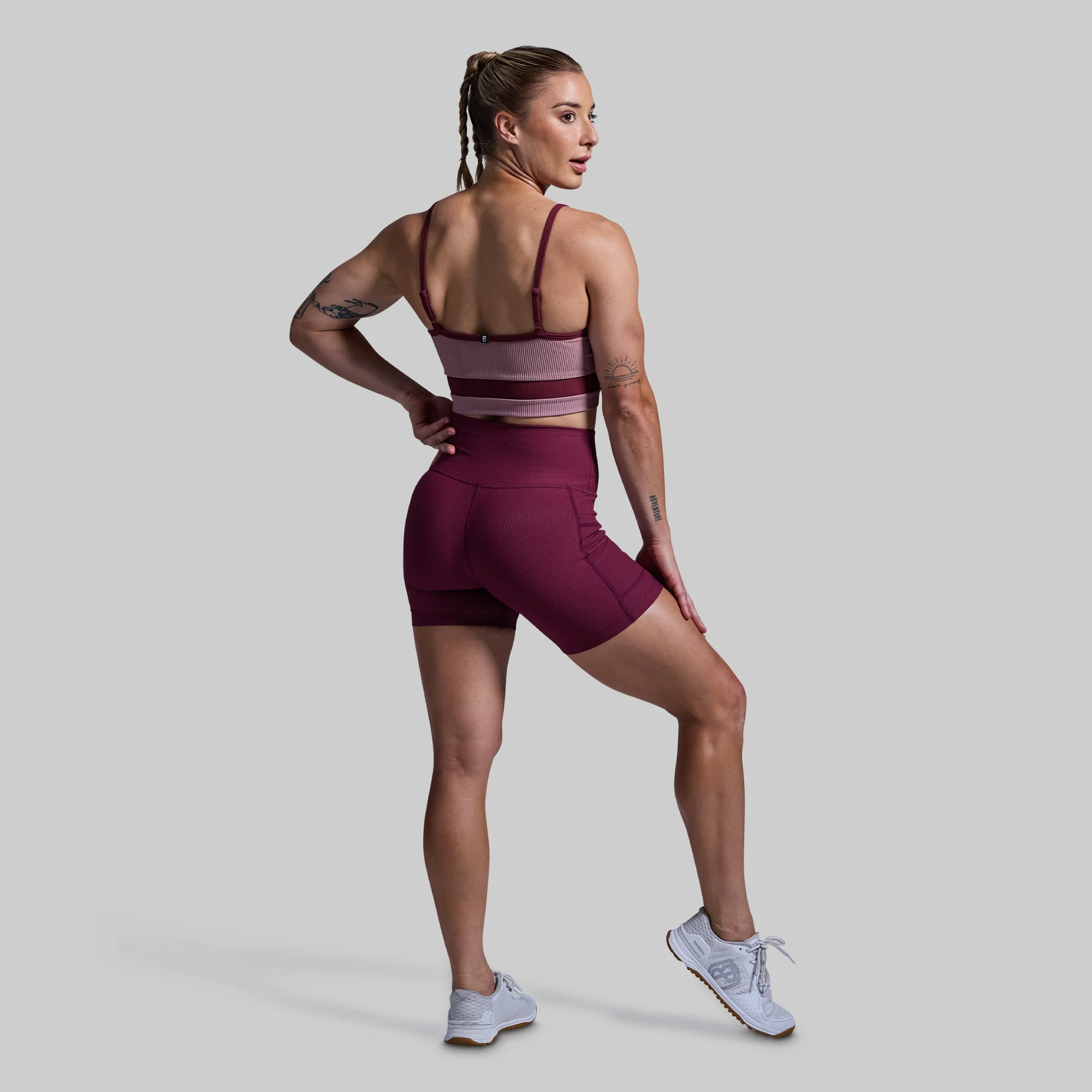 Out of Line Sports Bra (Antique Mauve) - Image 6