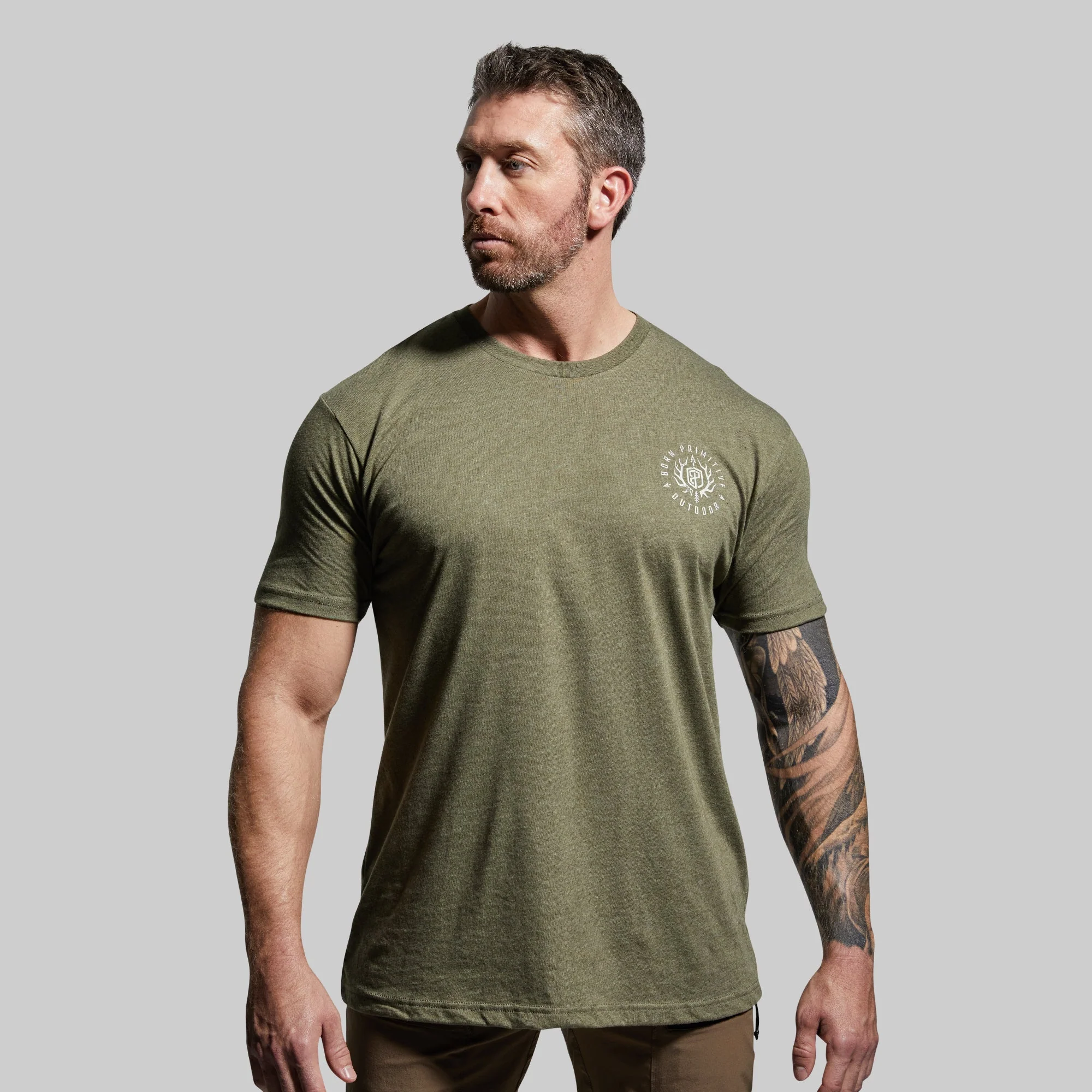 Outdoor Bighorn Tee (Tactical Green) - Image 2