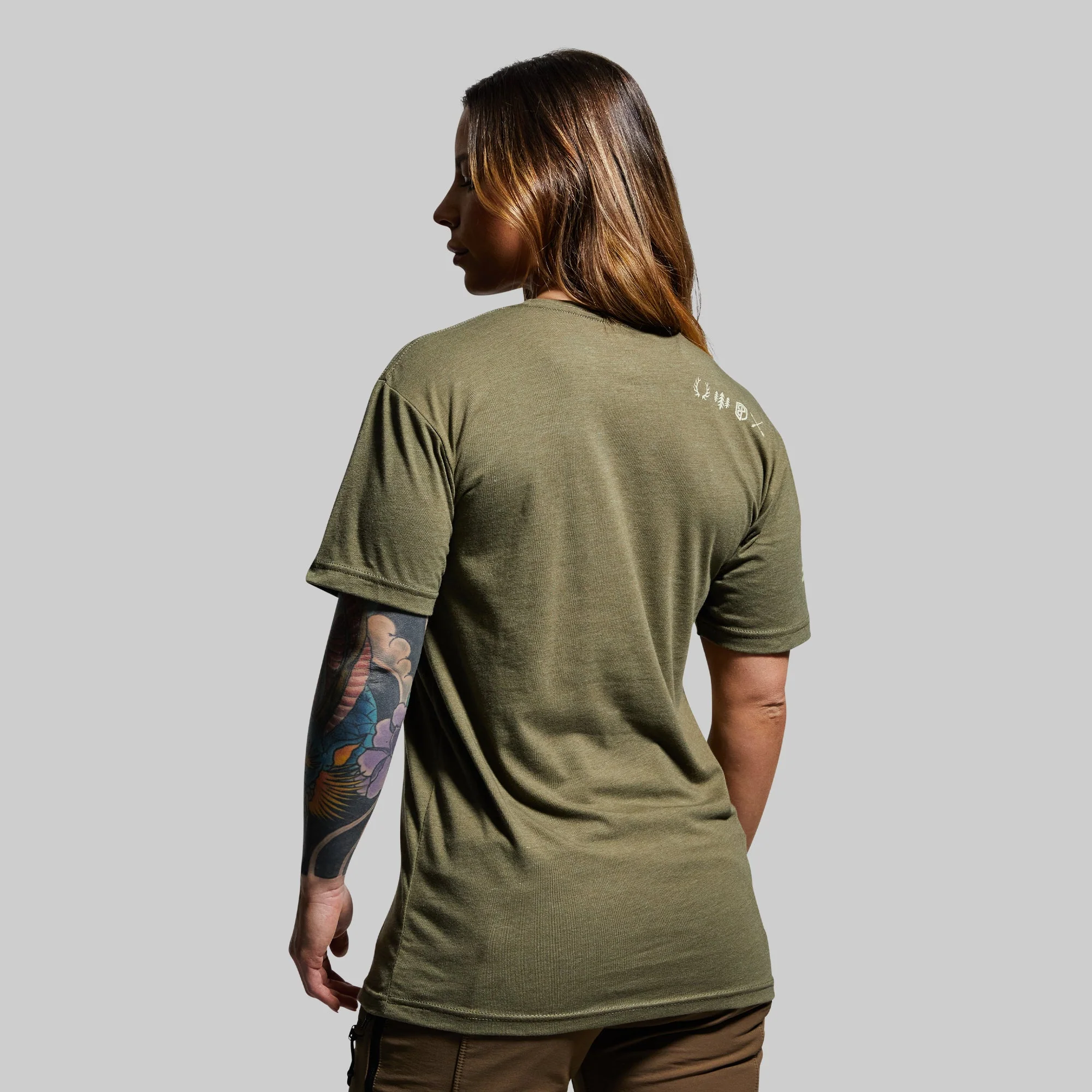 Outdoor Brand Tee (Tactical Green) - Image 3