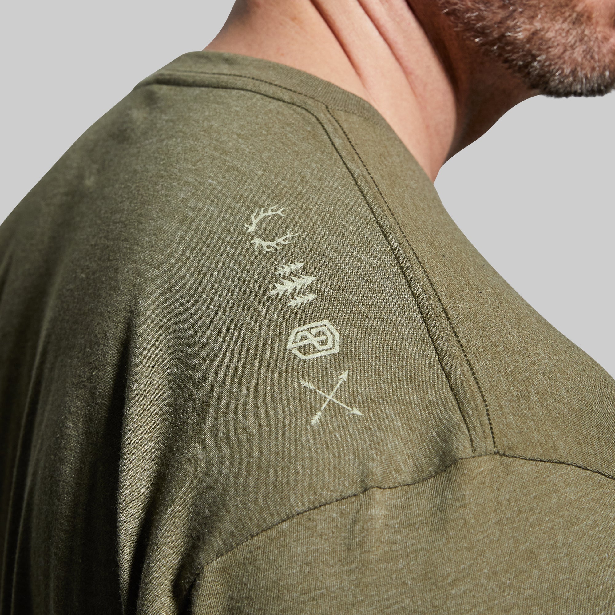 Outdoor Brand Tee (Tactical Green) - Image 4