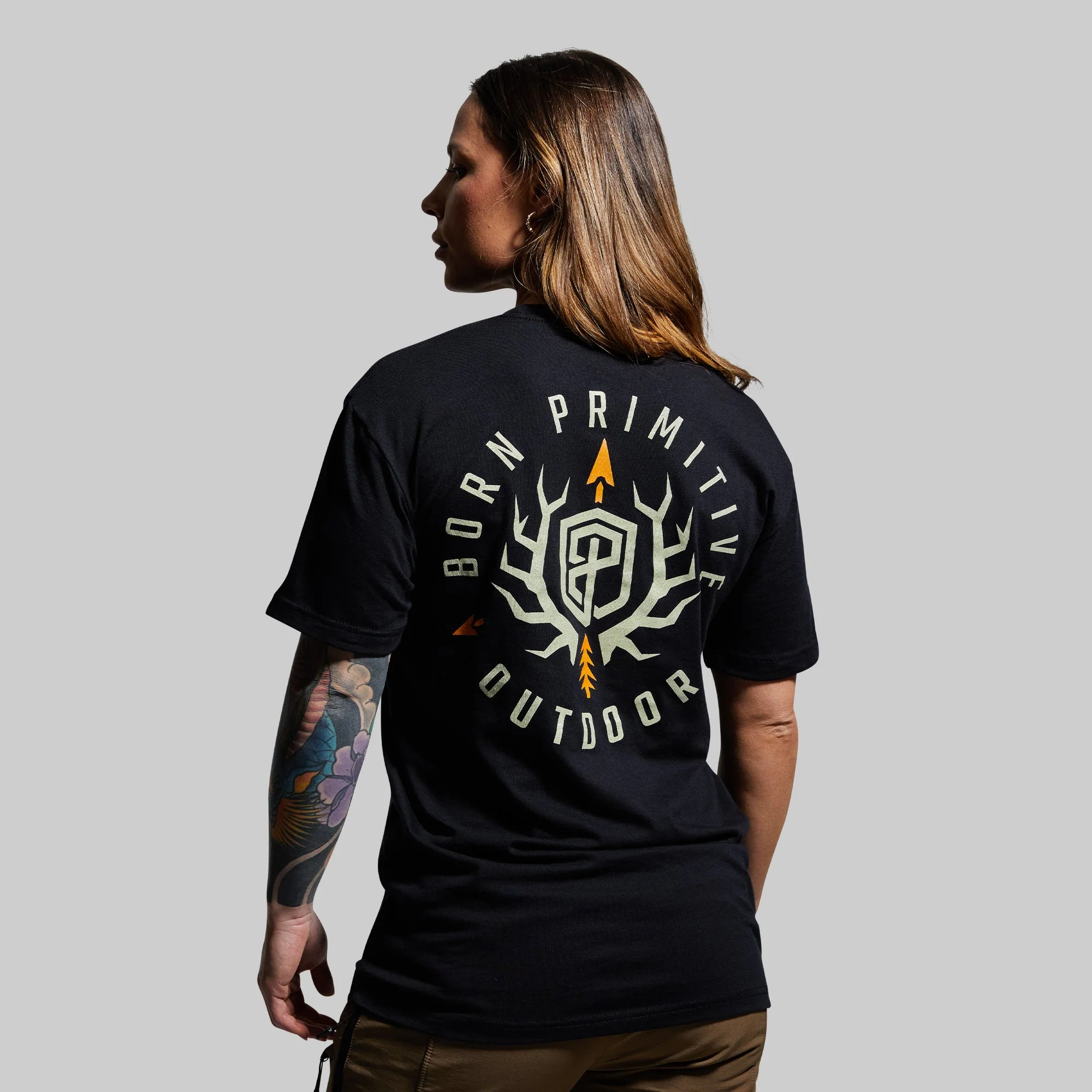 Outdoor Emblem Tee (Black) - Image 4