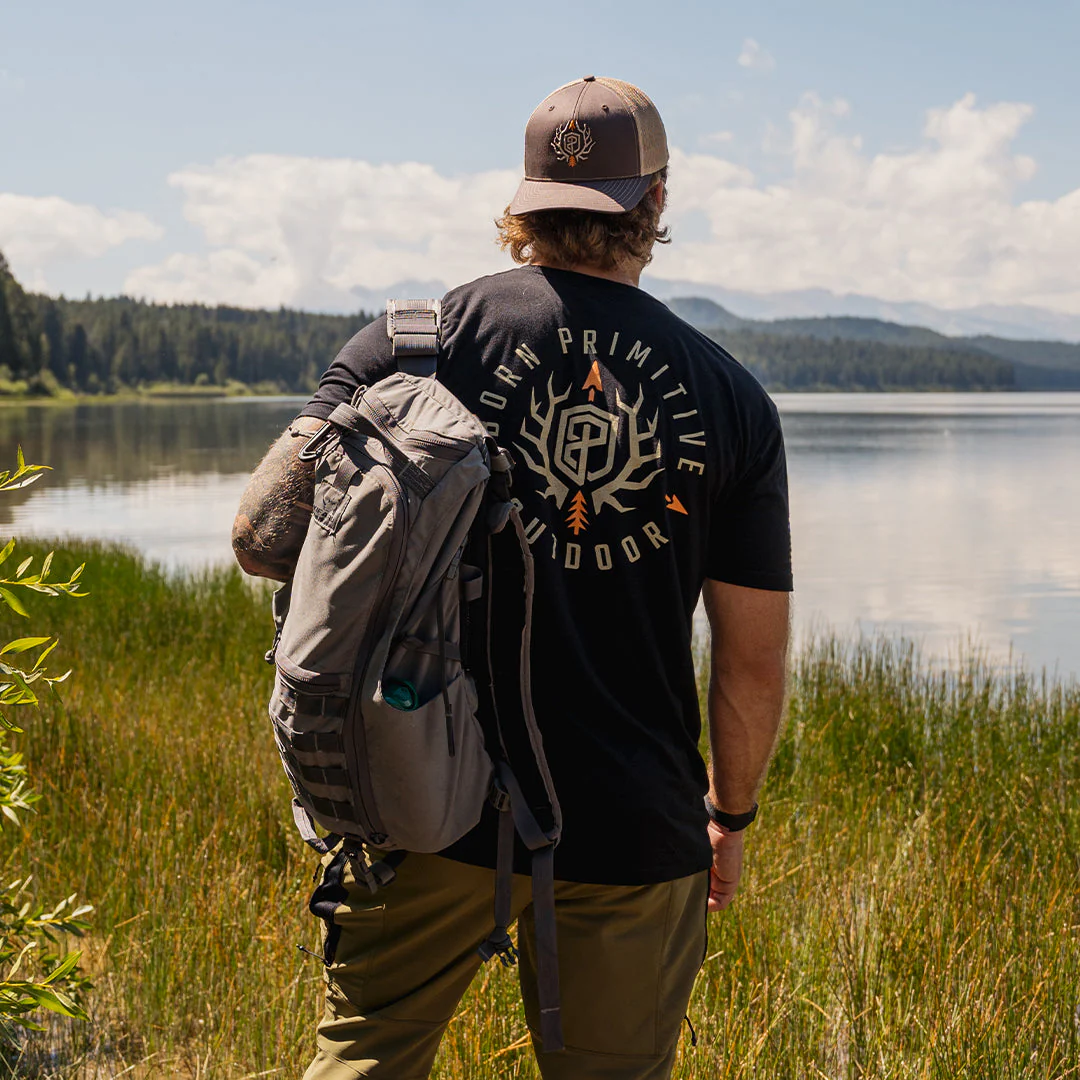 Outdoor Emblem Tee (Black) - Image 6