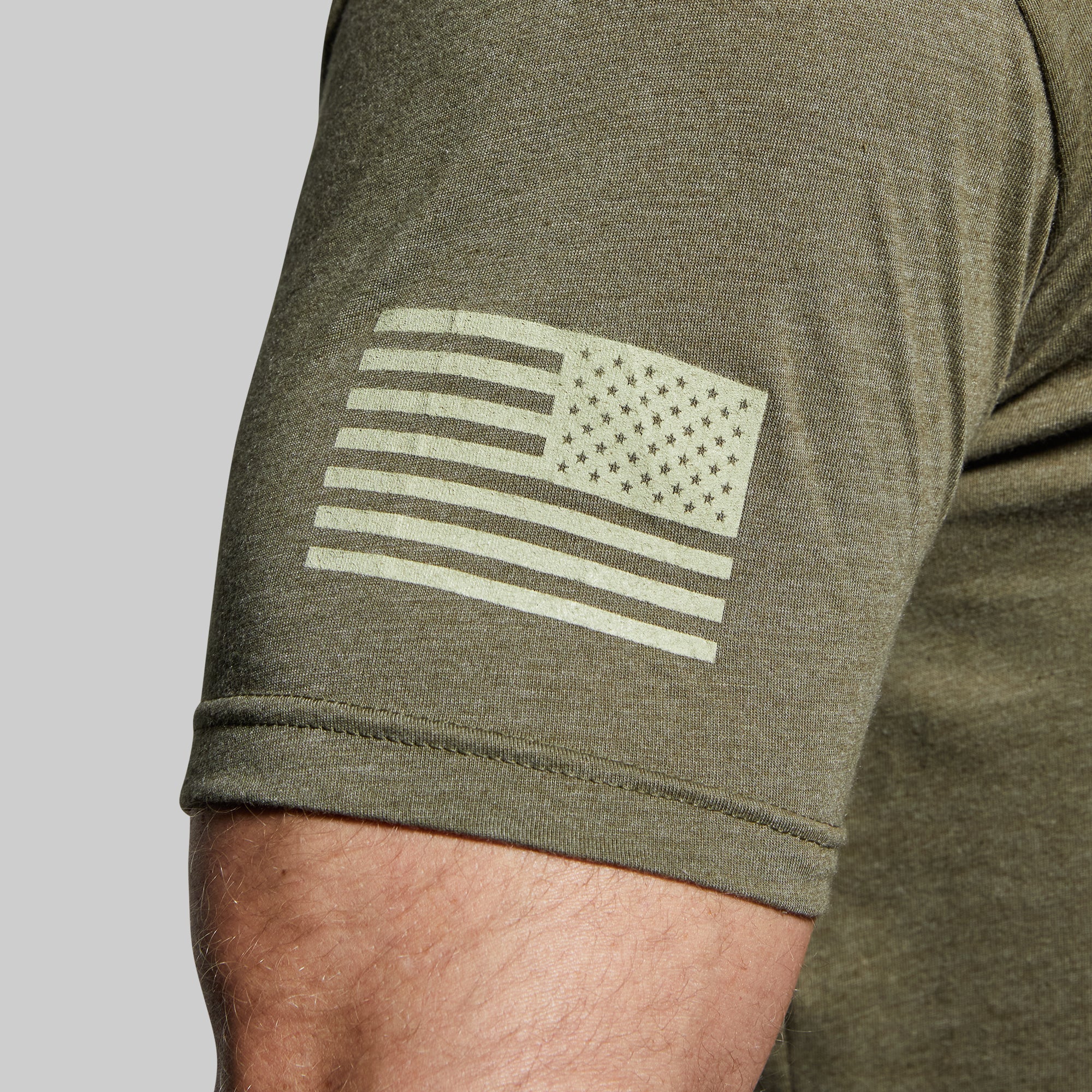 Outdoor Emblem Tee (Tactical Green) - Image 4