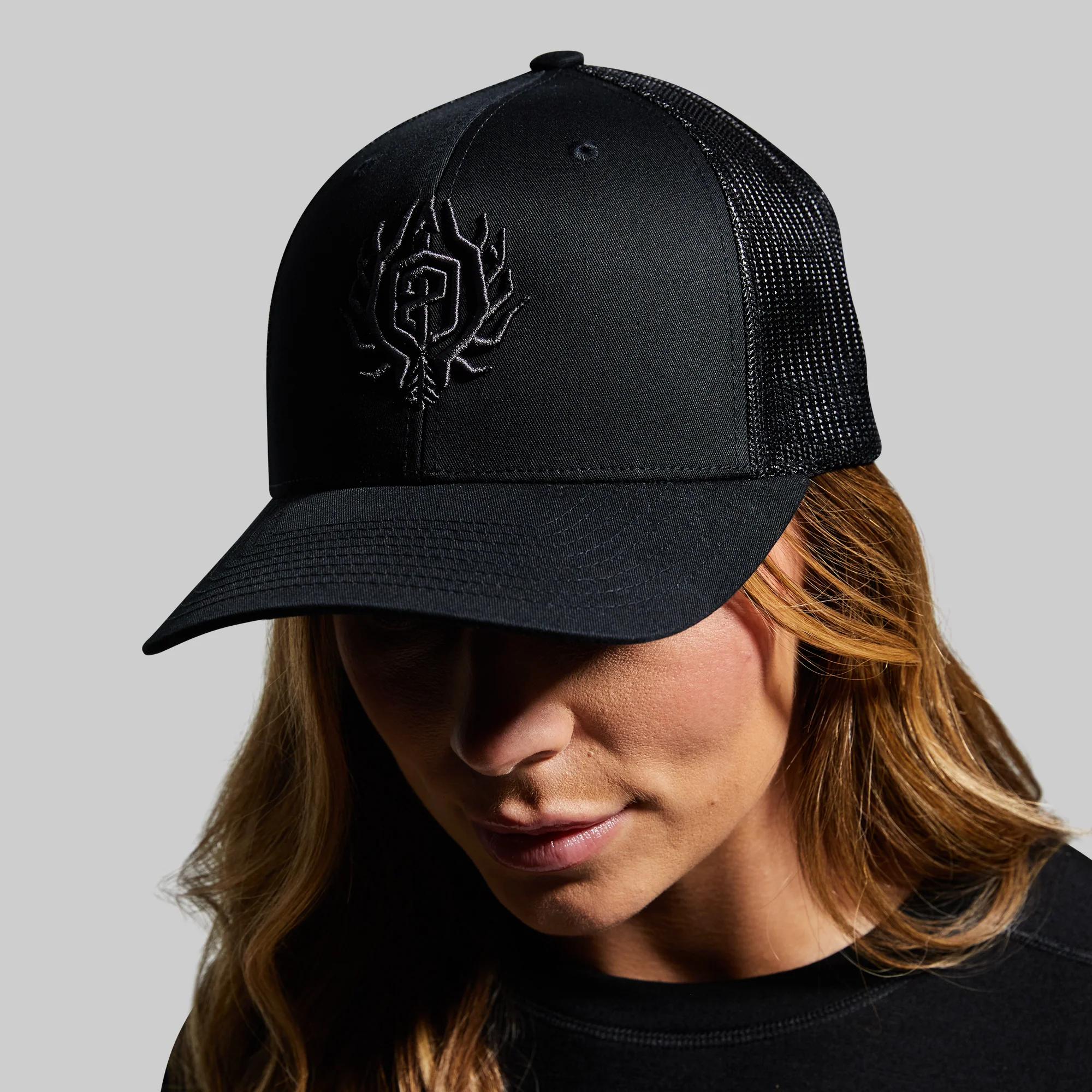 Outdoor Trucker Hat (Black) - Image 6