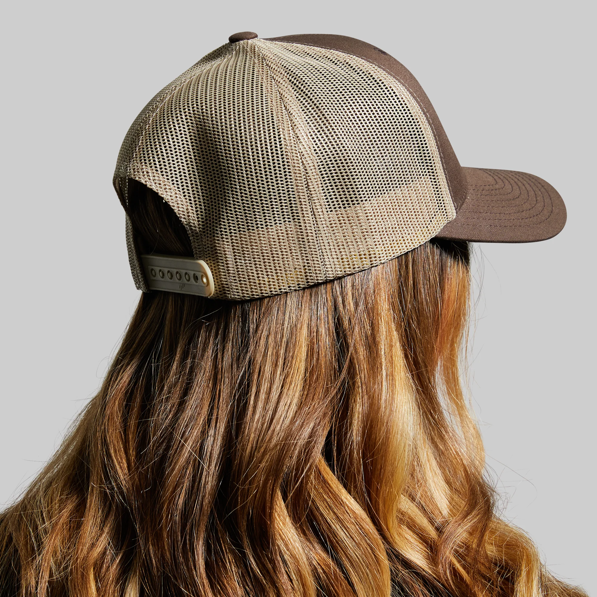 Outdoor Trucker Hat (Brown with Tan Mesh) - Image 9