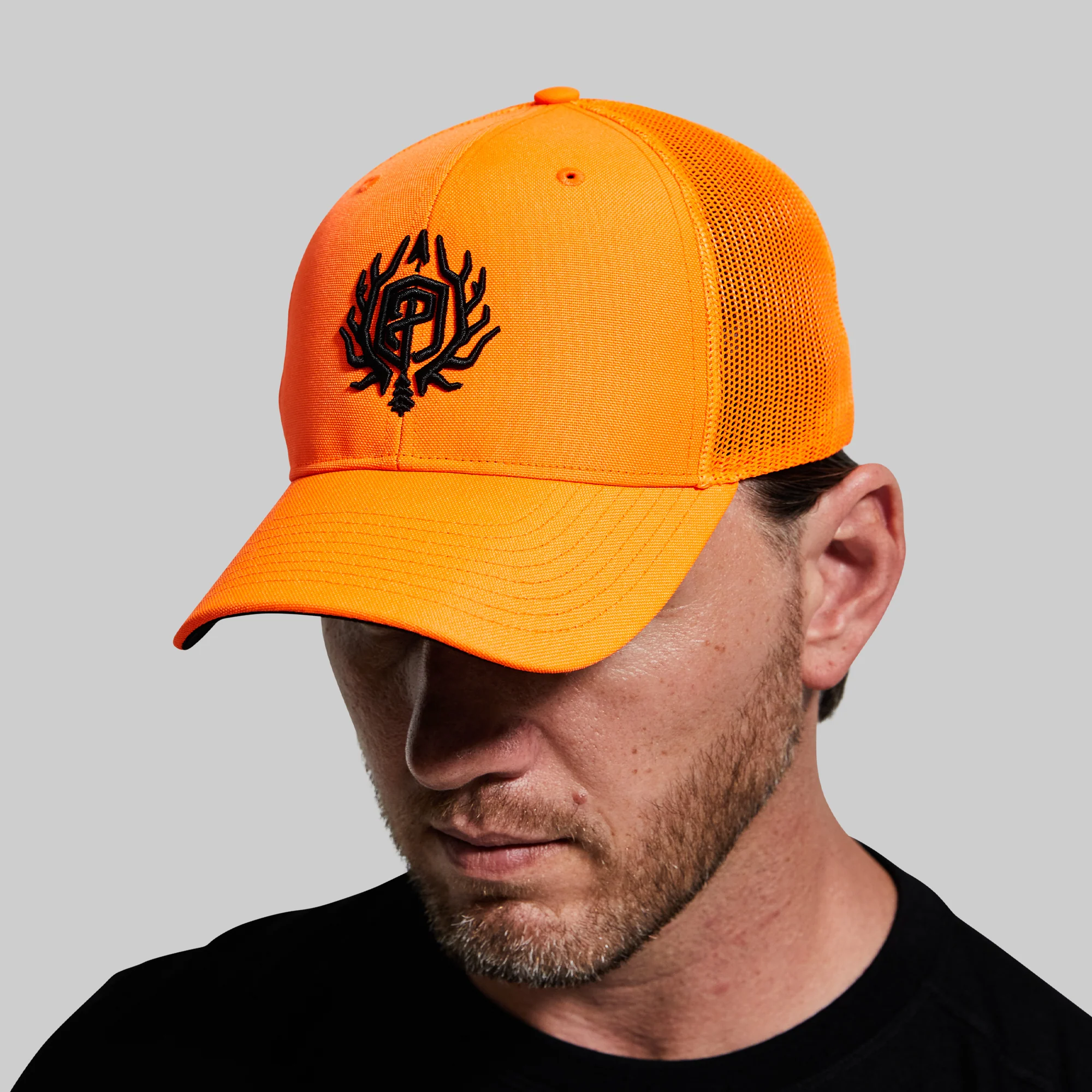 Outdoor Trucker Hat (Orange) - Image 4