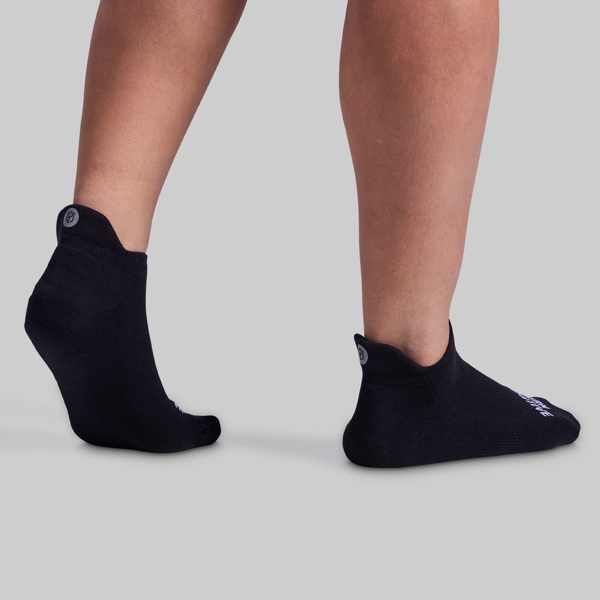 Performance Ankle Sock 2-Pack (Black/White) - Image 7