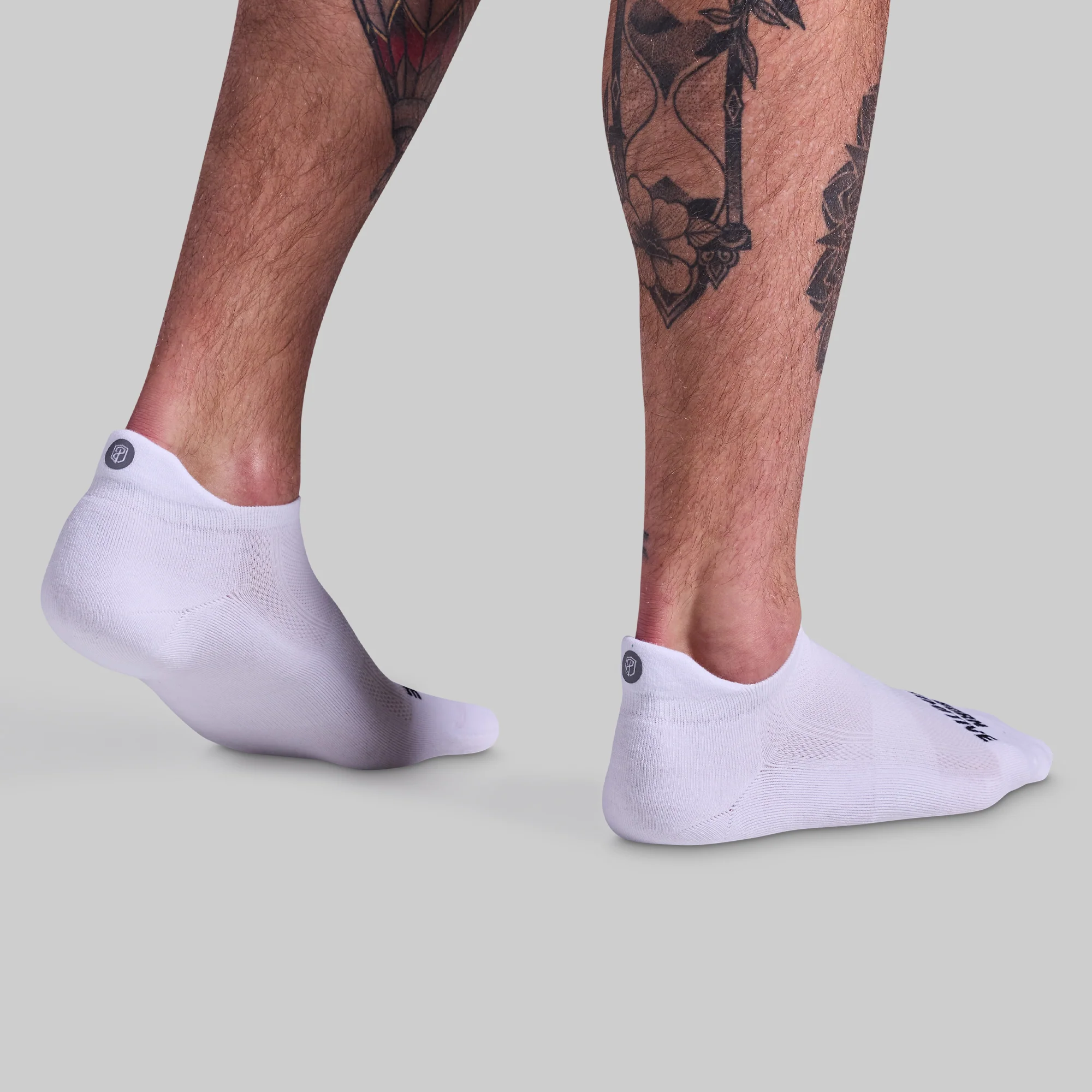 Performance Ankle Sock 2-Pack (Black/White) - Image 9