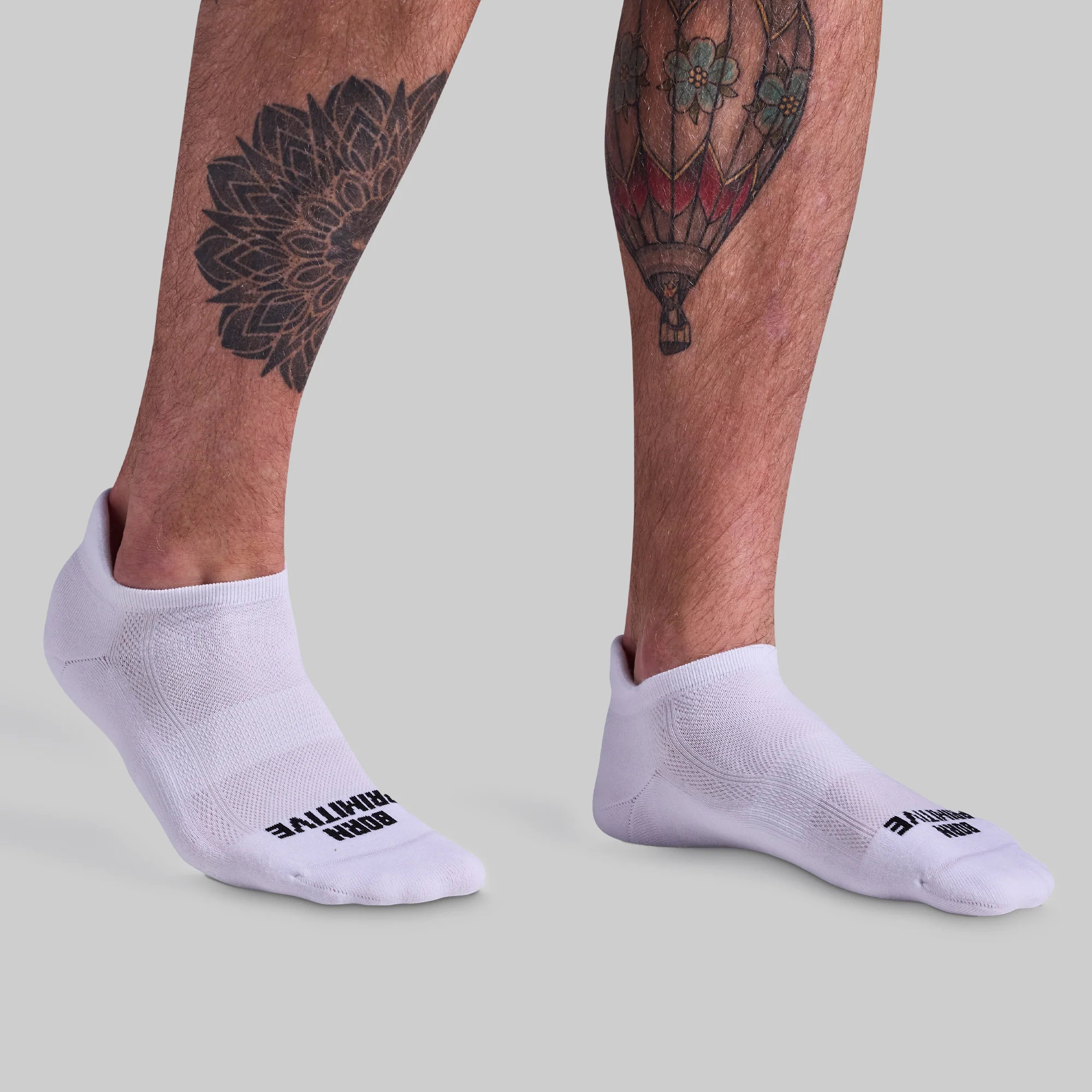 Performance Ankle Sock 2-Pack (Black/White) - Image 8