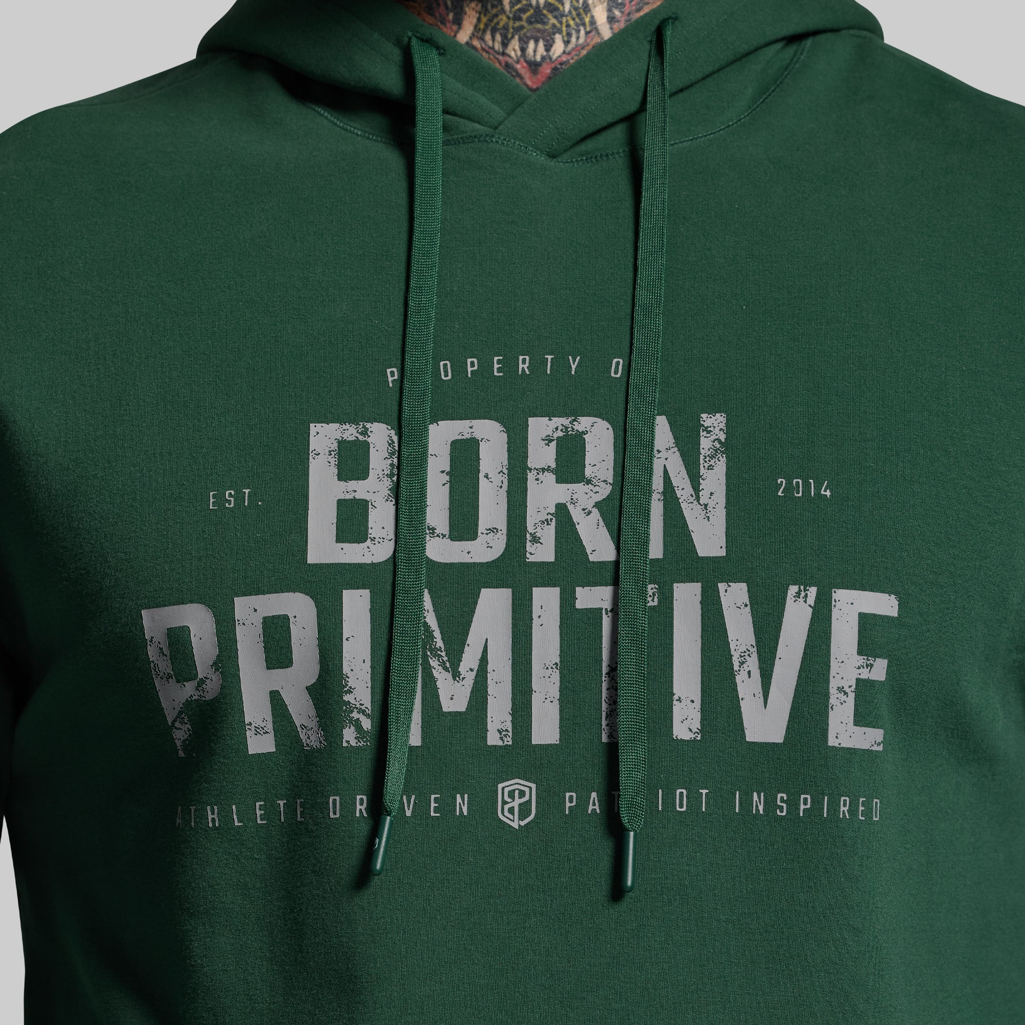Property of Born Primitive Men's Unmatched Hoodie (Grove) - Image 3