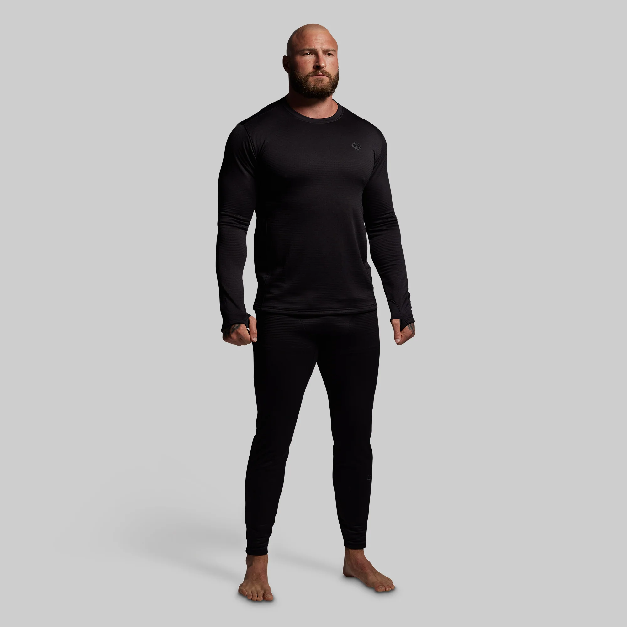 Quiver Grid Fleece Thermal Top (Black) - Image 7