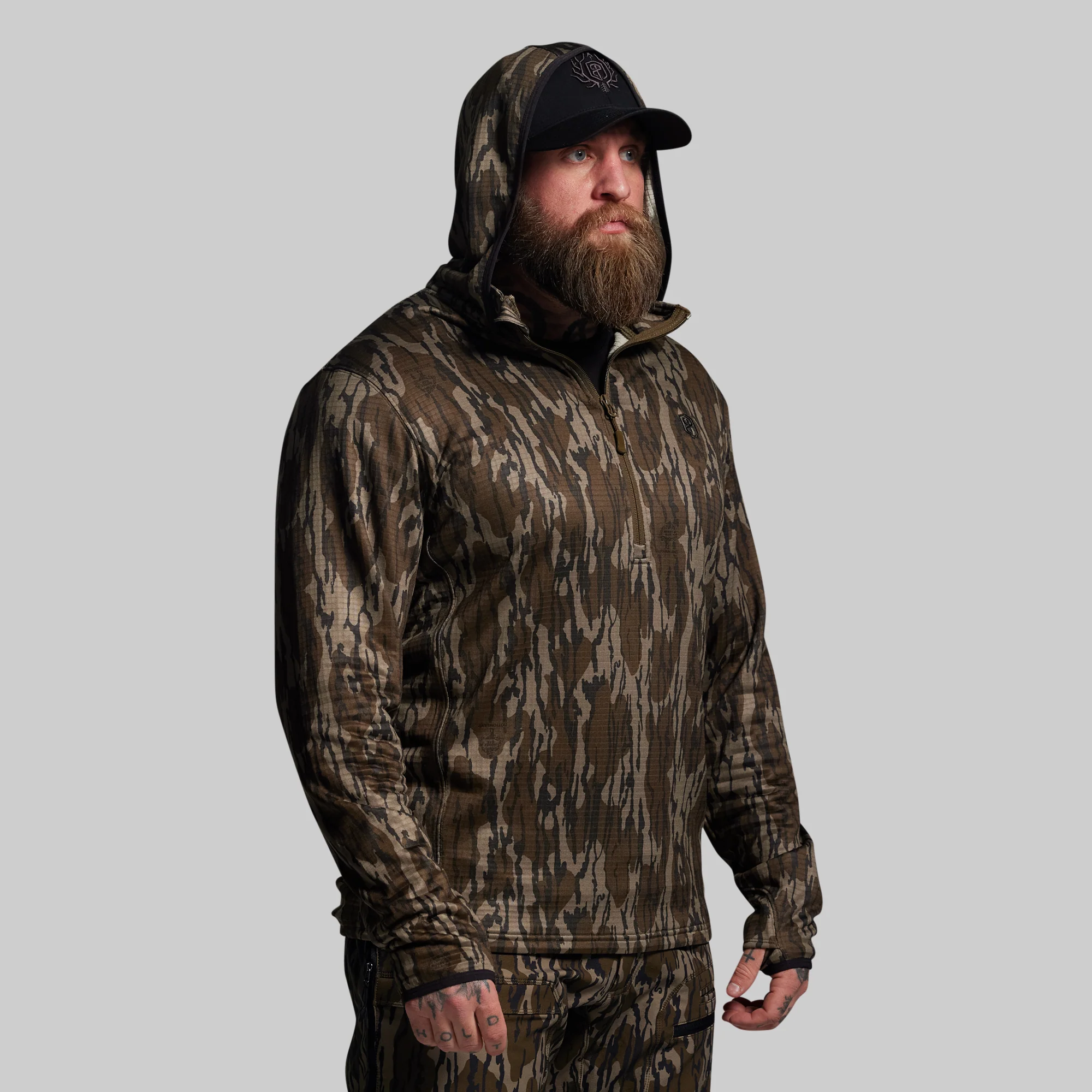 Quiver Half Zip Hoodie 2.0 (Mossy Oak® Original Bottomland®) - Image 7