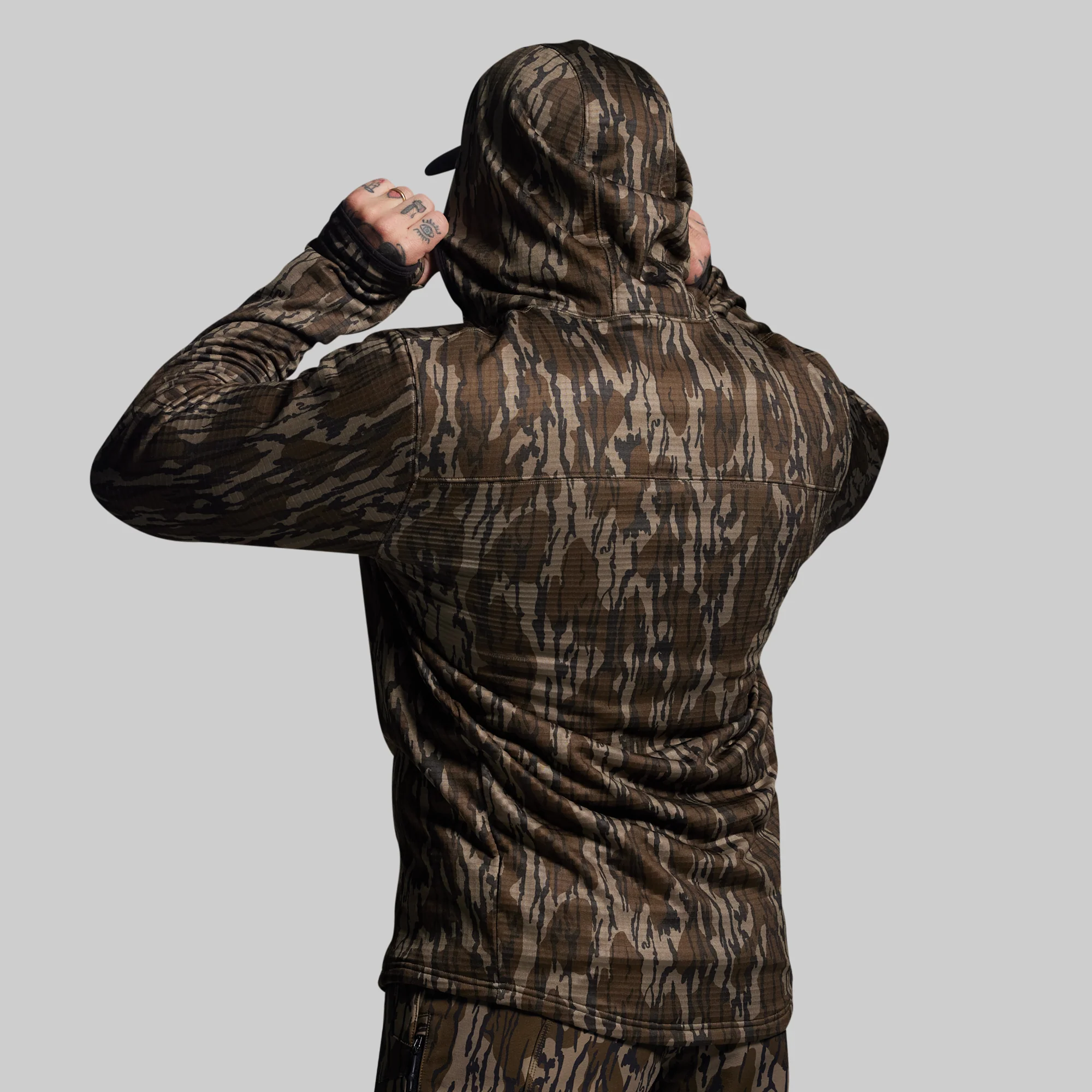 Quiver Half Zip Hoodie 2.0 (Mossy Oak® Original Bottomland®) - Image 8