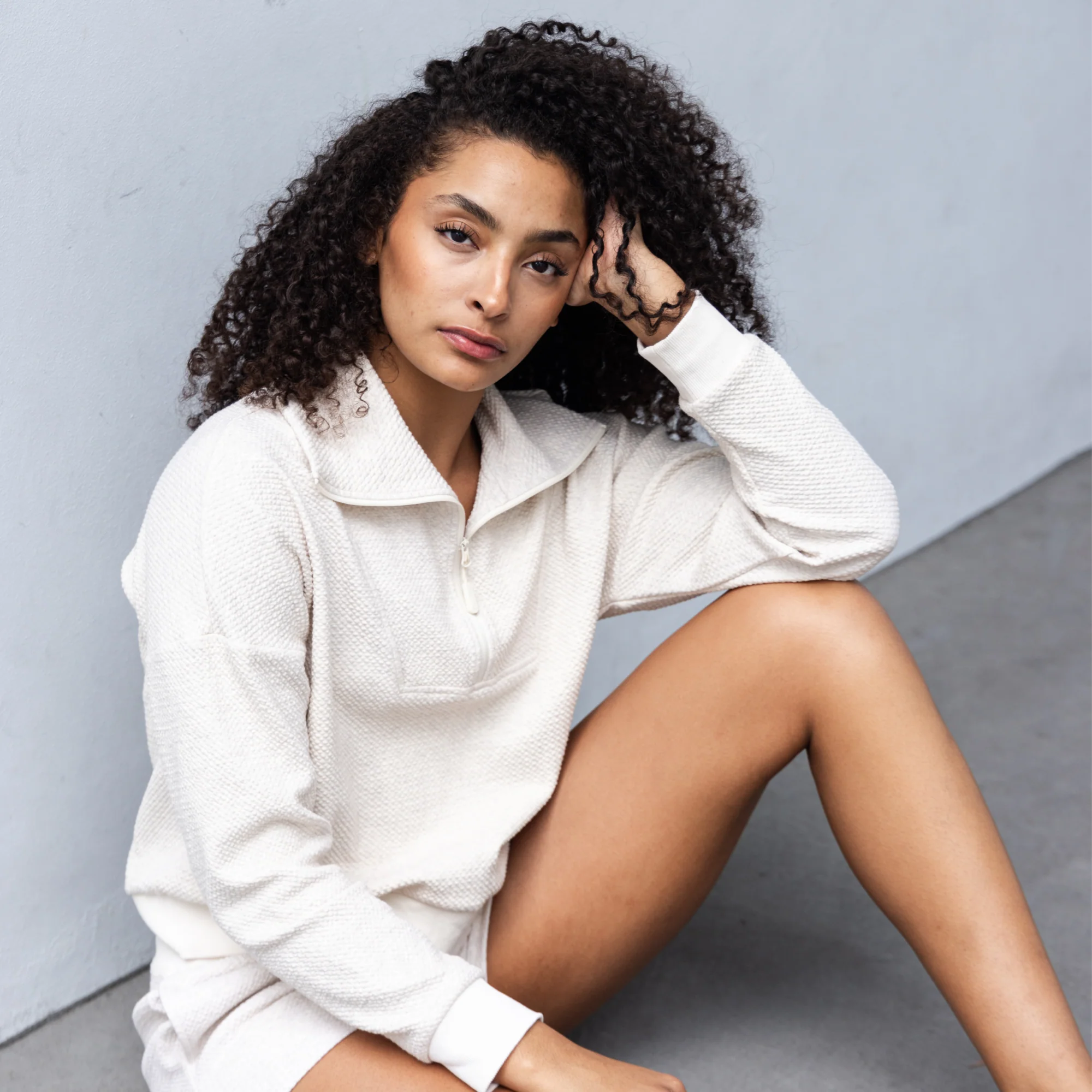 Revive Cloud Sweatshirt (Heather Oatmeal) - Image 2