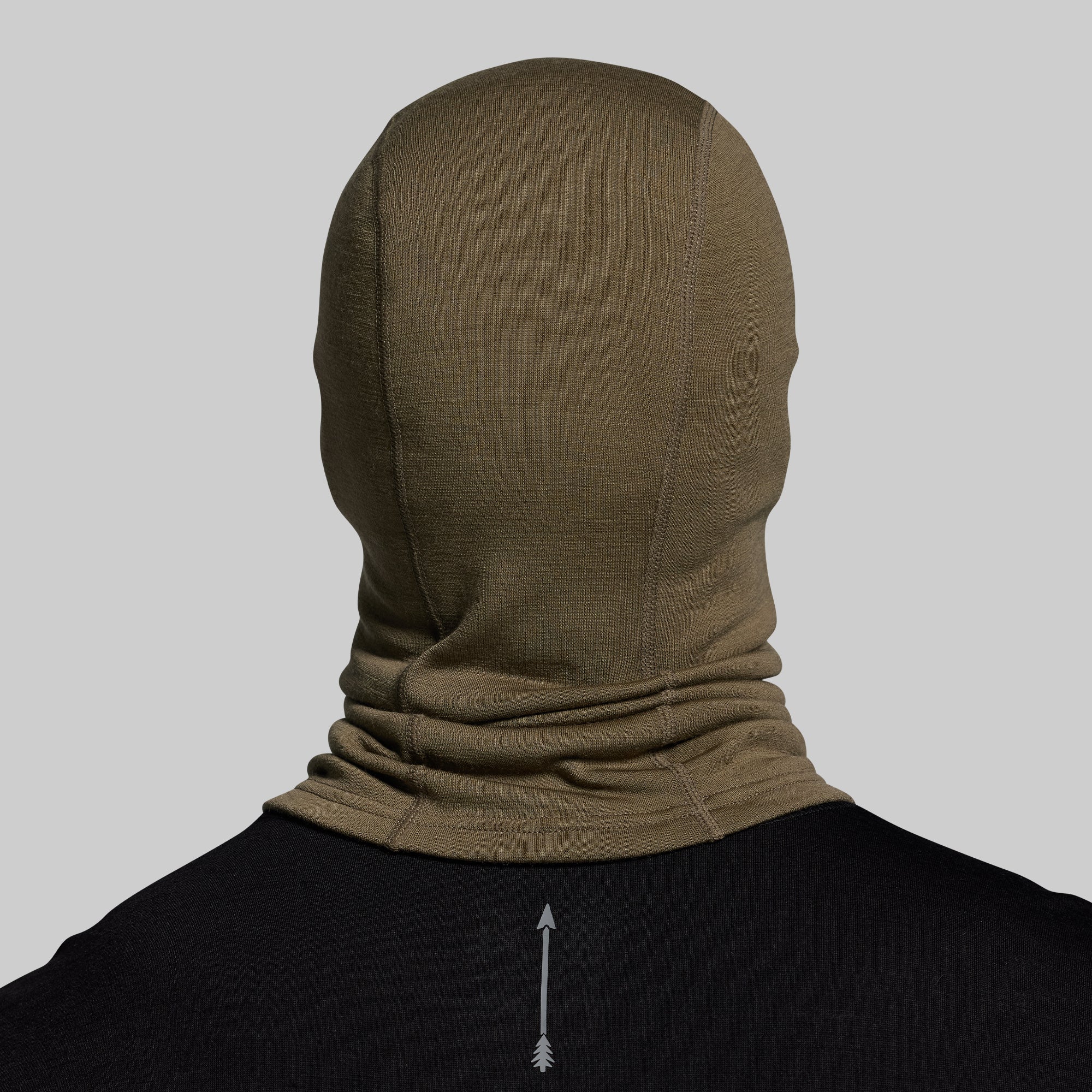 Ridgeline Merino Balaclava 240 (OD Green) - Image 8
