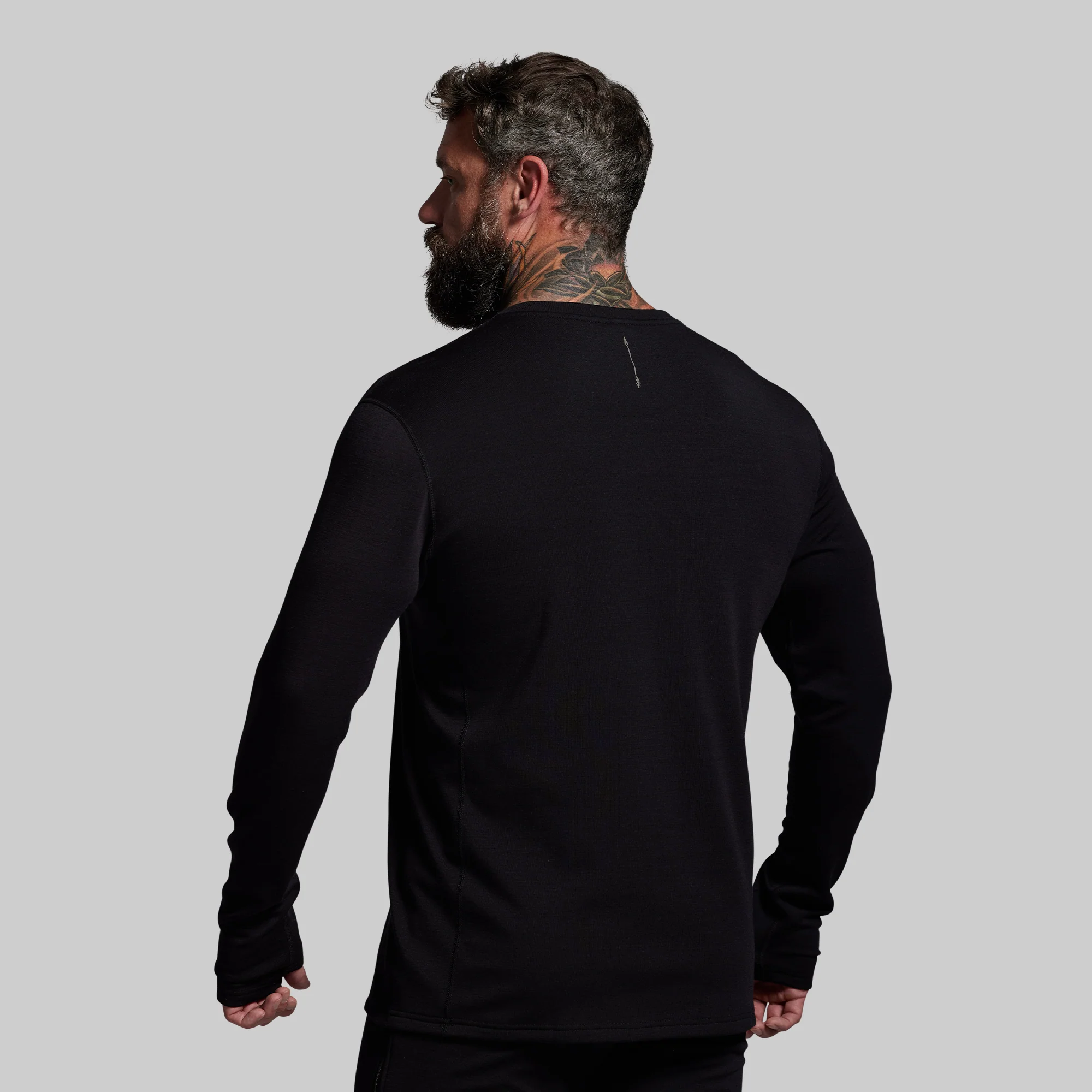 Ridgeline Merino Thermal Top 240 (Black) - Image 2