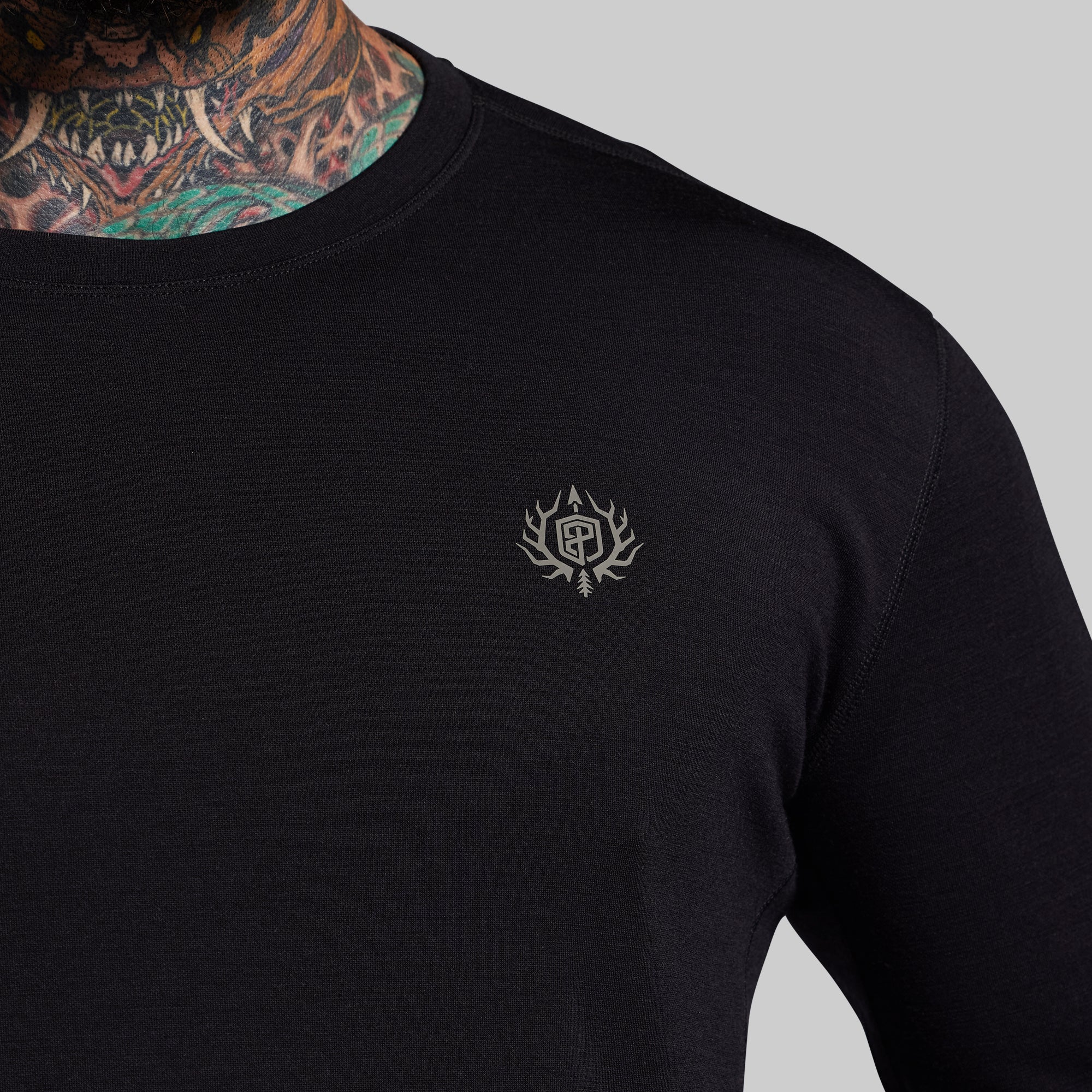 Ridgeline Merino Thermal Top 240 (Black) - Image 3