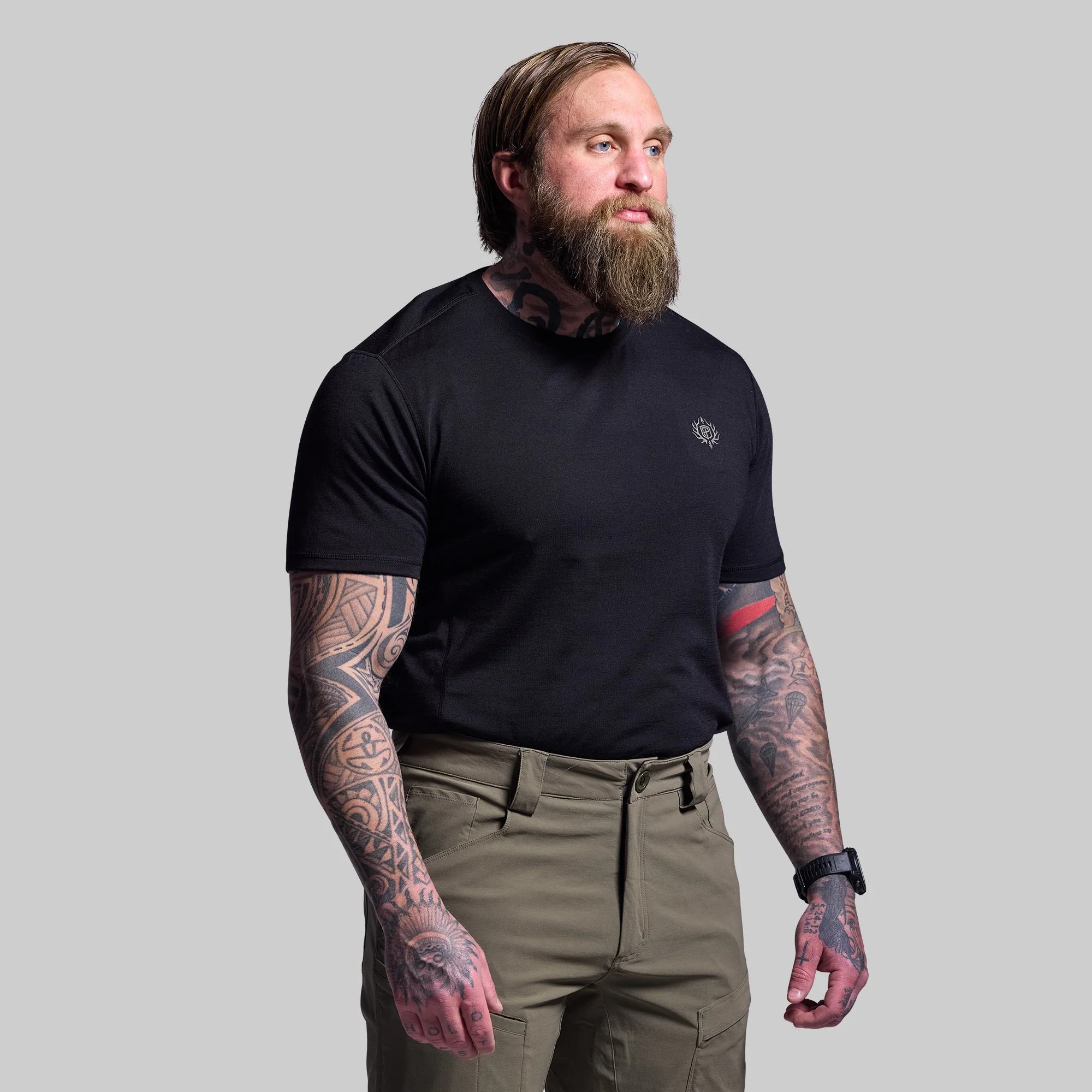 Ridgeline Tee 165 (Black) - Image 5