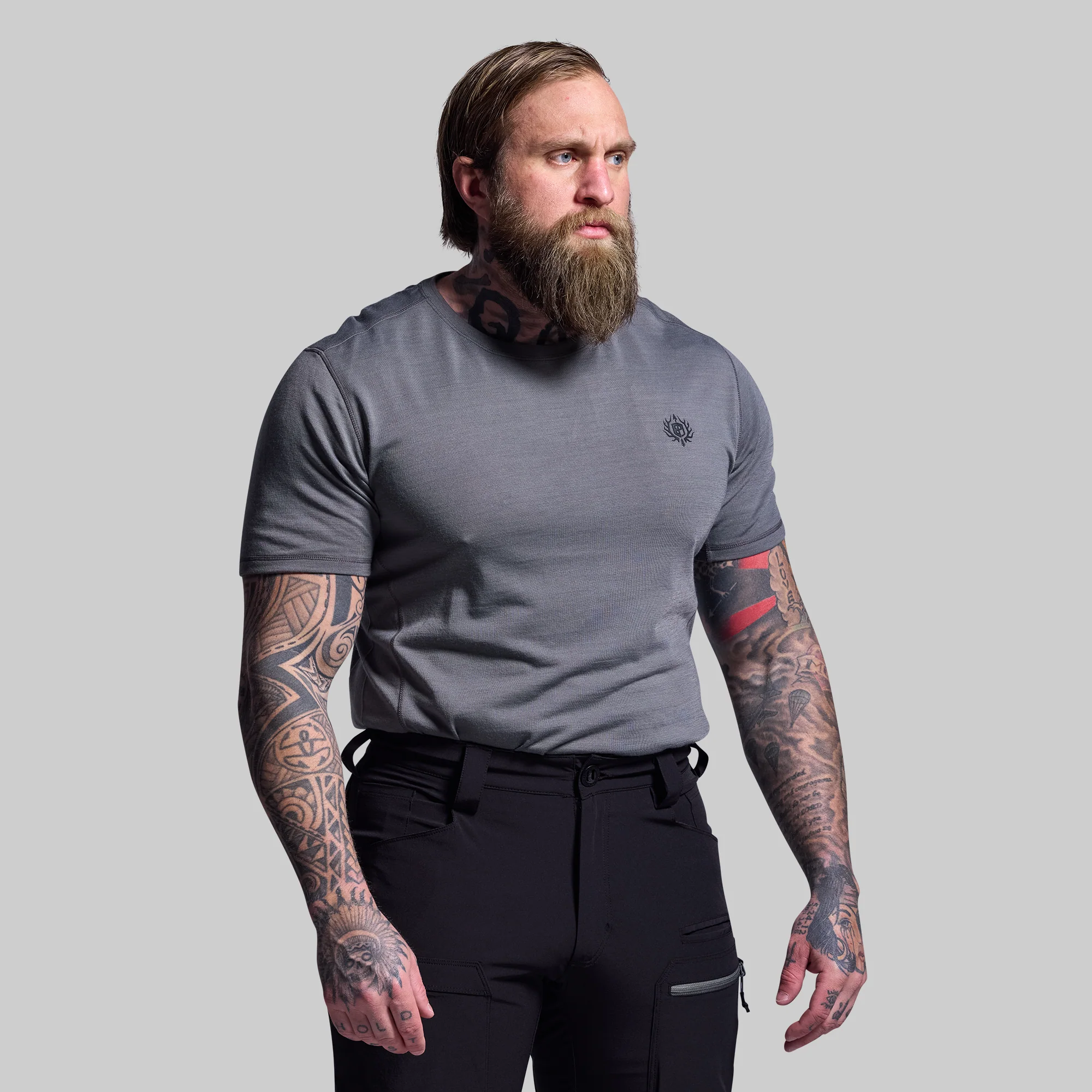 Ridgeline Tee 165 (Wolf Grey) - Image 5