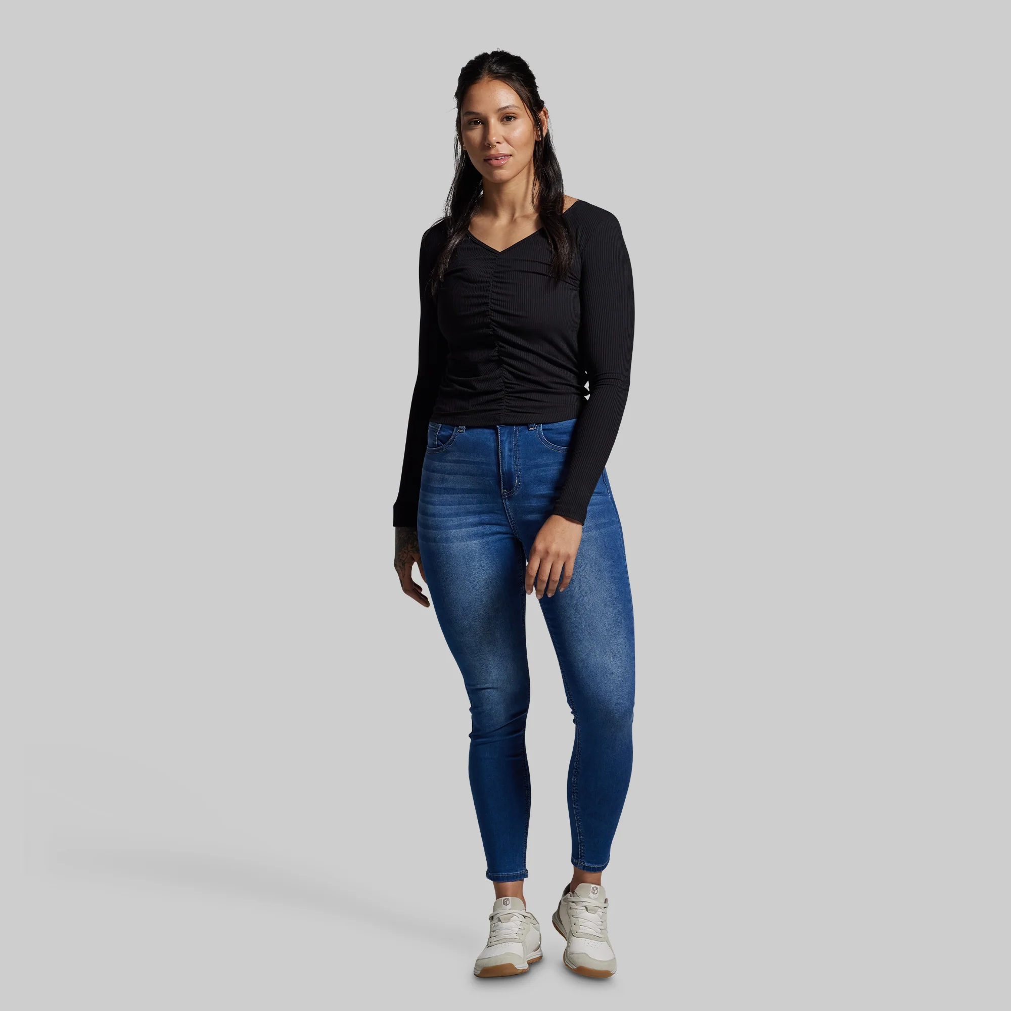 Rise Up Long Sleeve (Black) - Image 4