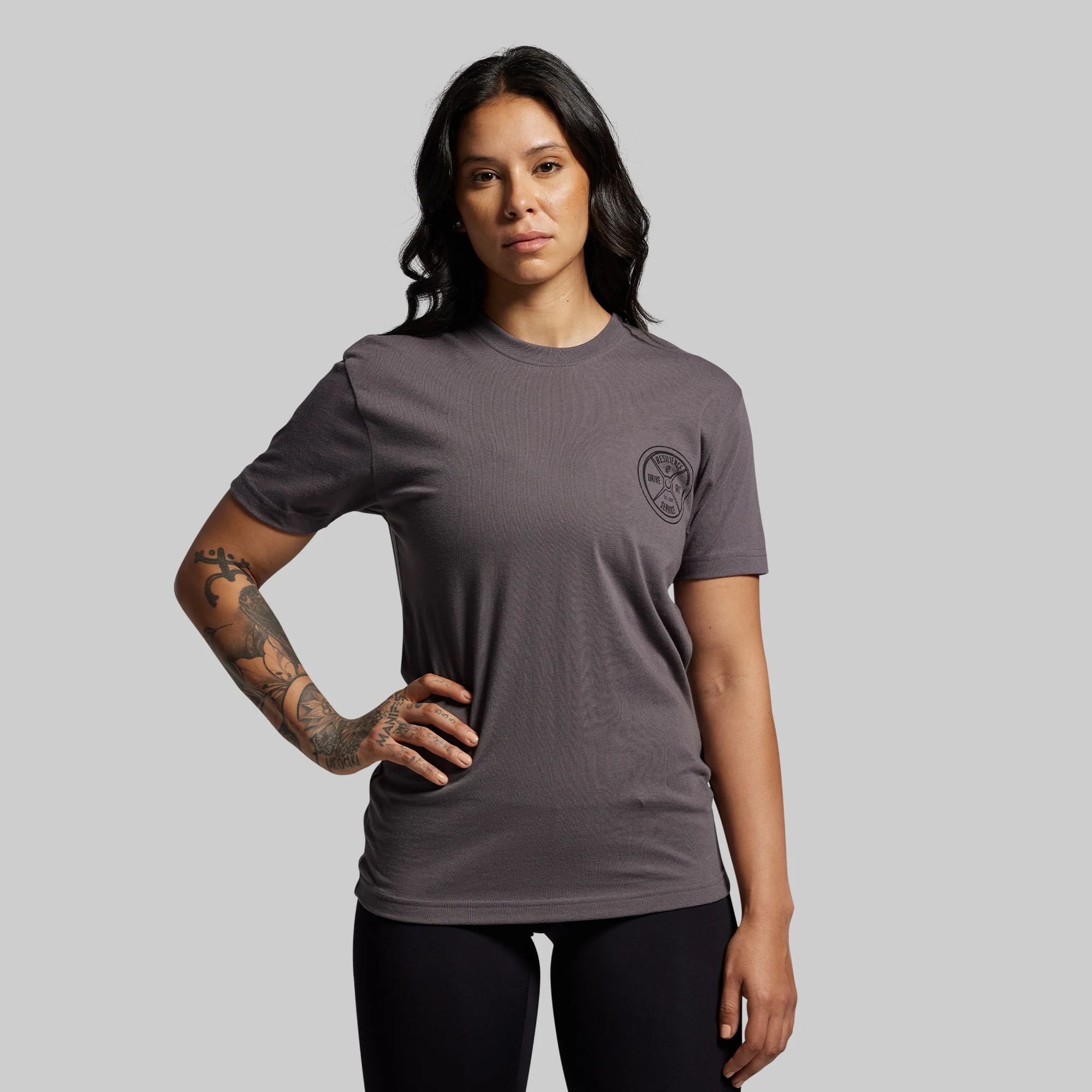 Stay Resilient Tee (Heavy Metal) - Image 2