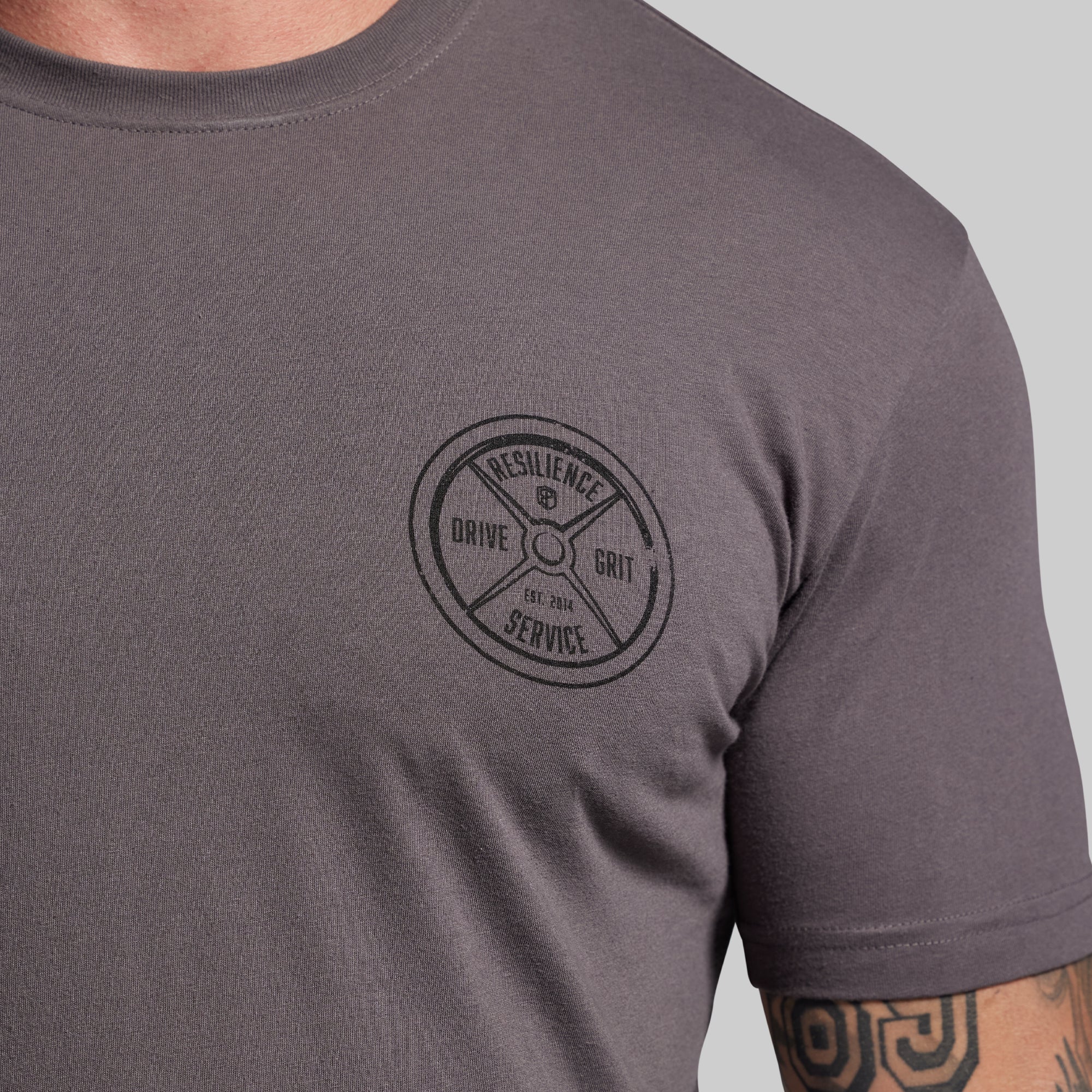 Stay Resilient Tee (Heavy Metal) - Image 3
