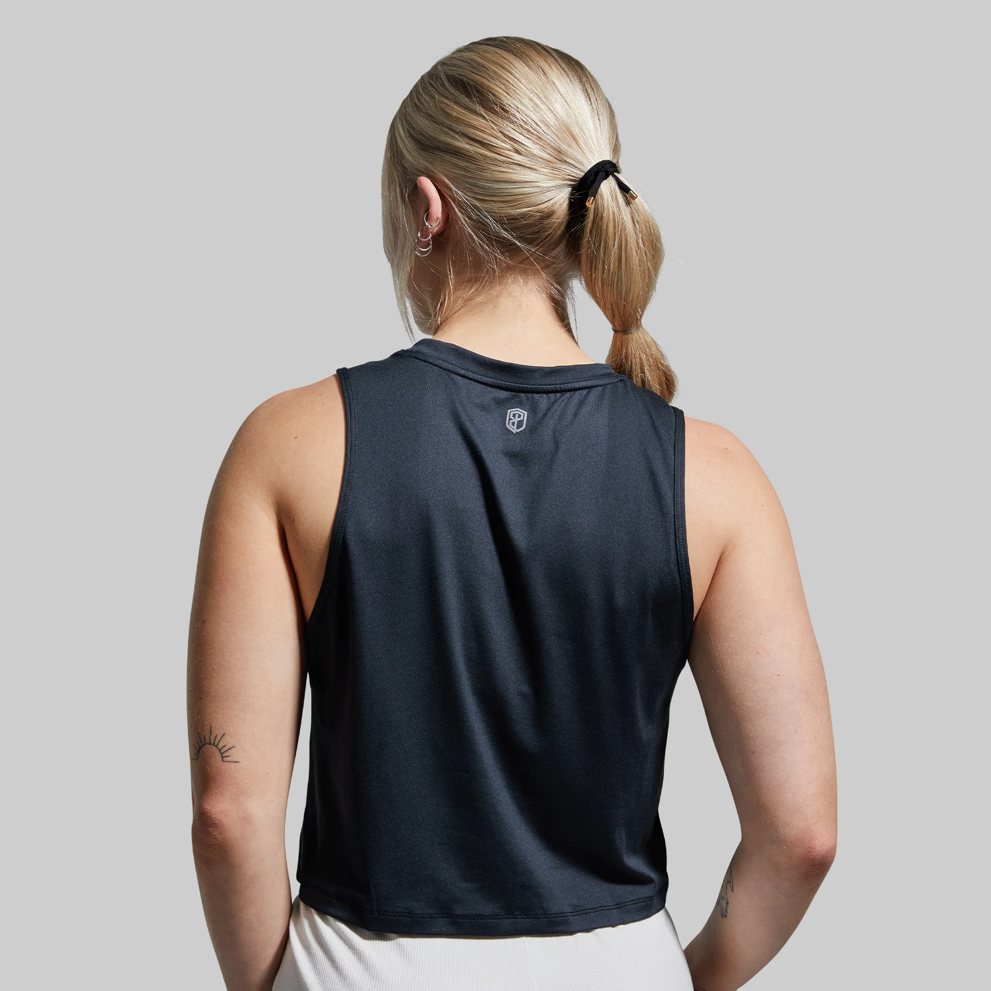 Subtle Flex Tank (Black) - Image 2