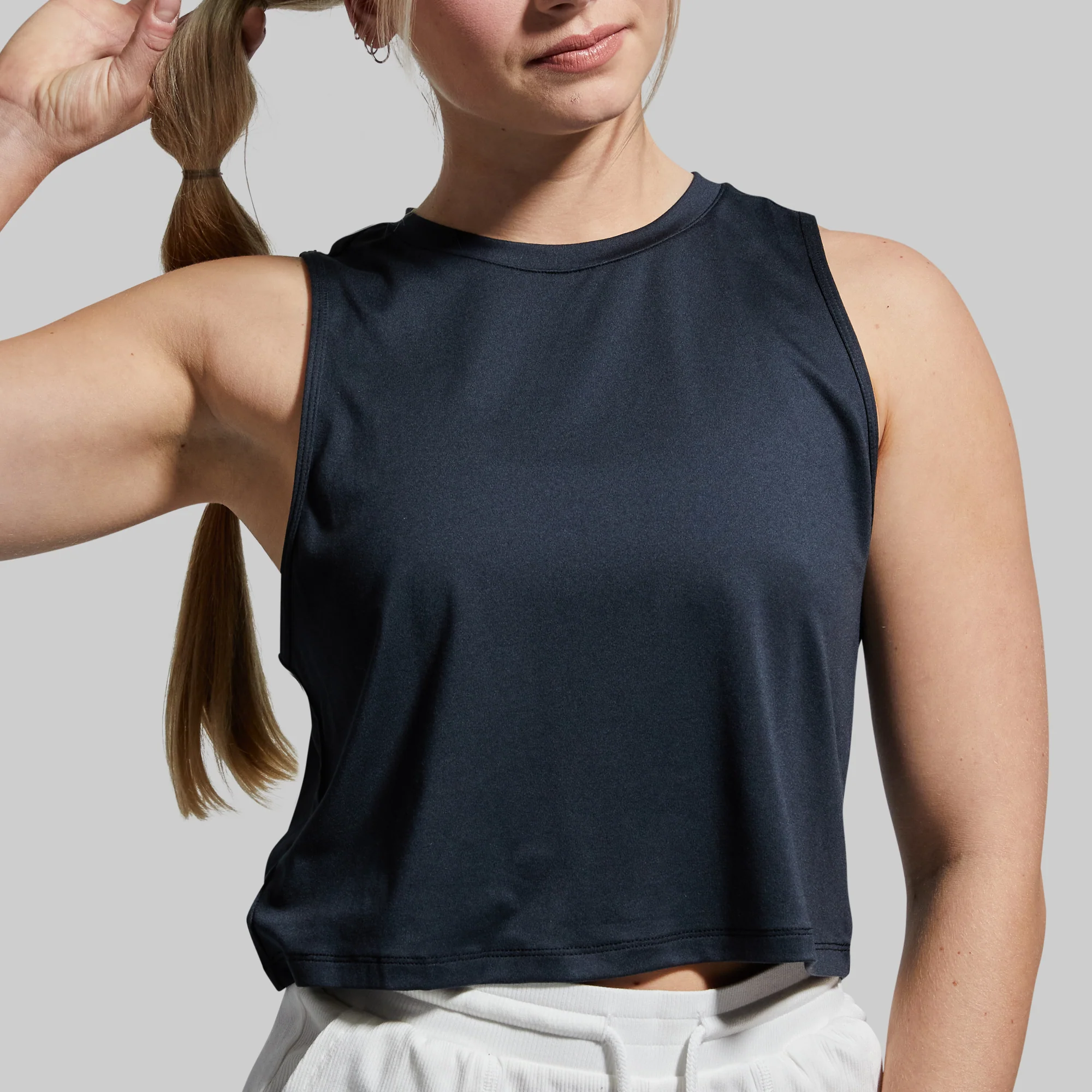 Subtle Flex Tank (Black) - Image 3