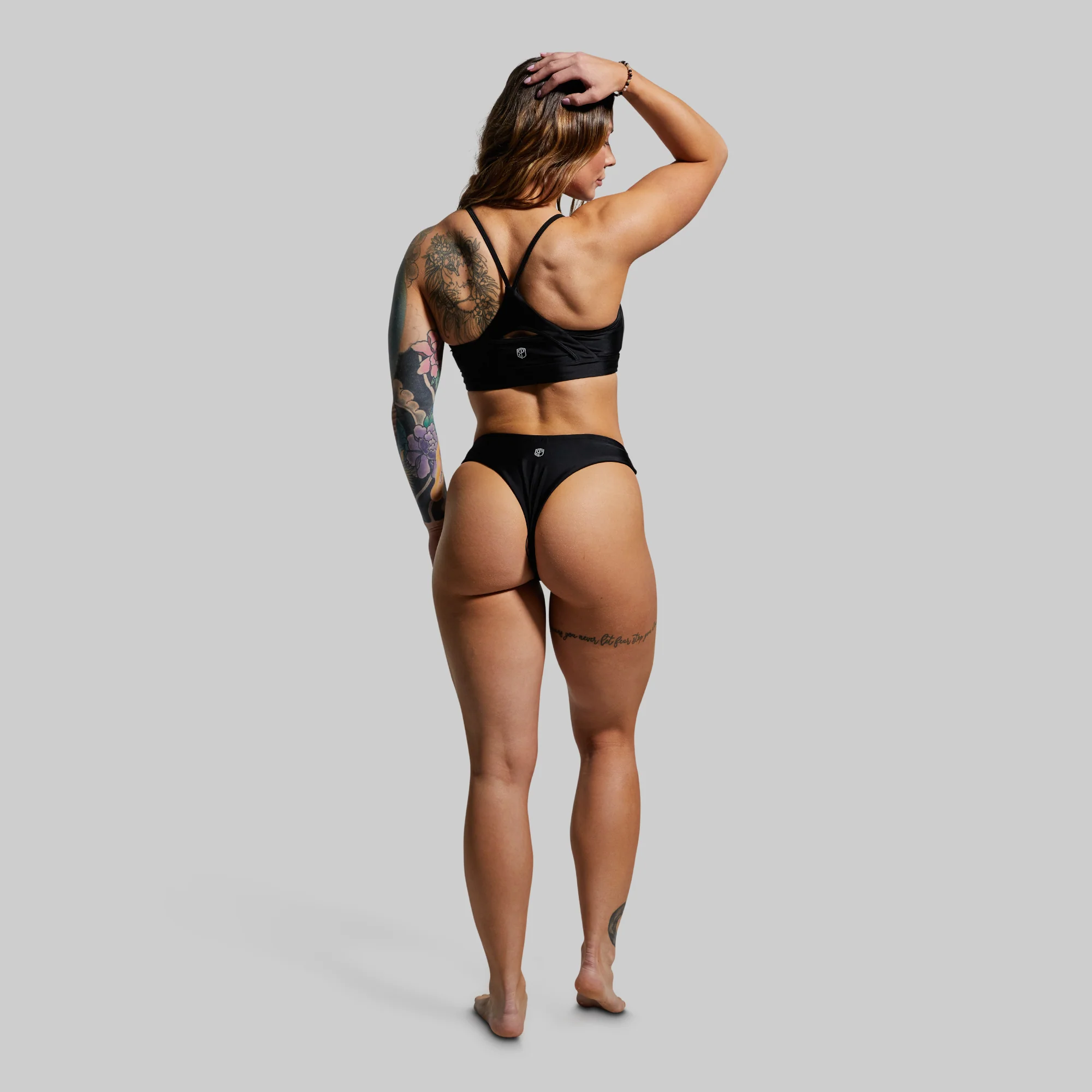 Sun Seeker Cheeky Thong (Black) - Image 7