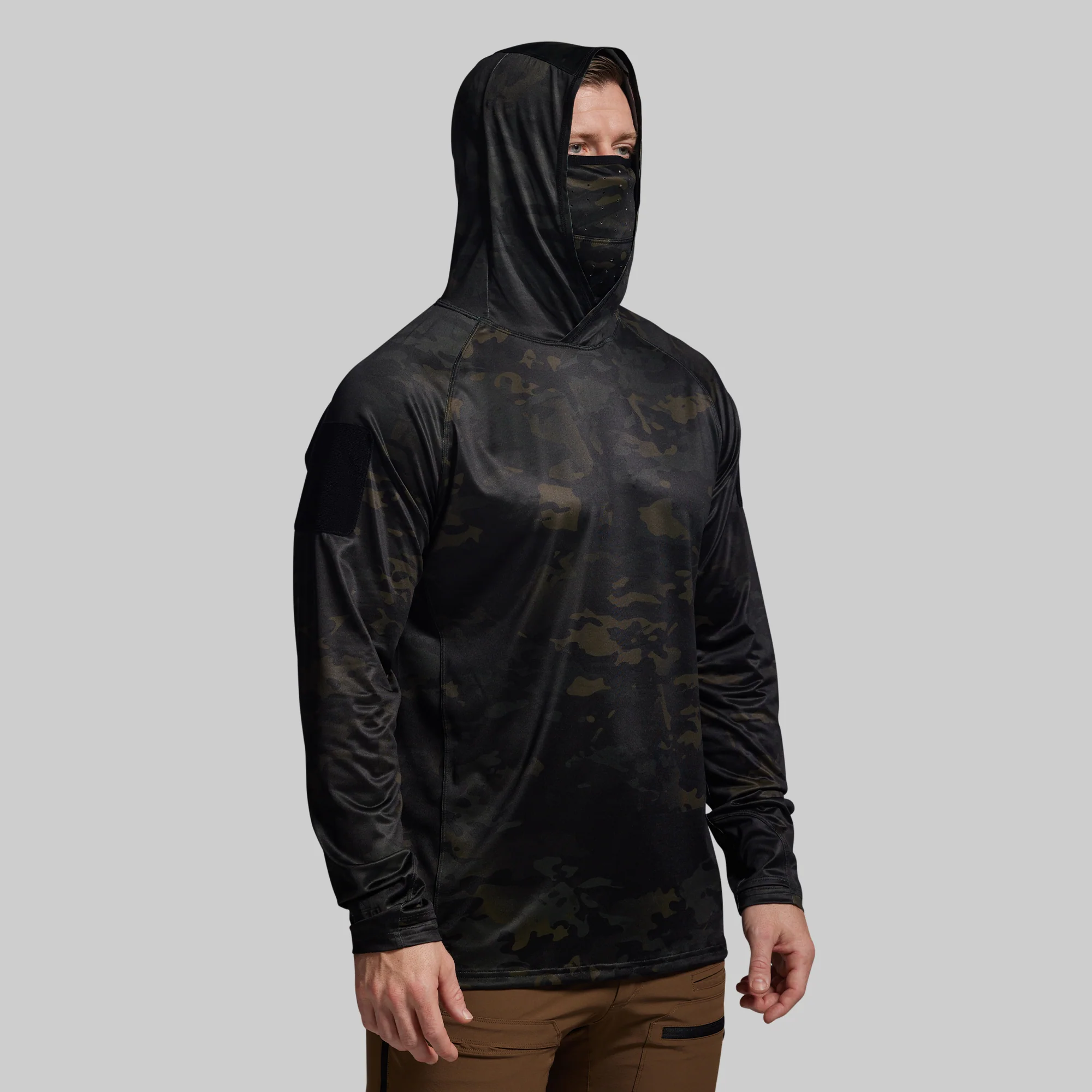 Sun Shirt w/ Velcro 2.0 (Black Multicam) - Image 3