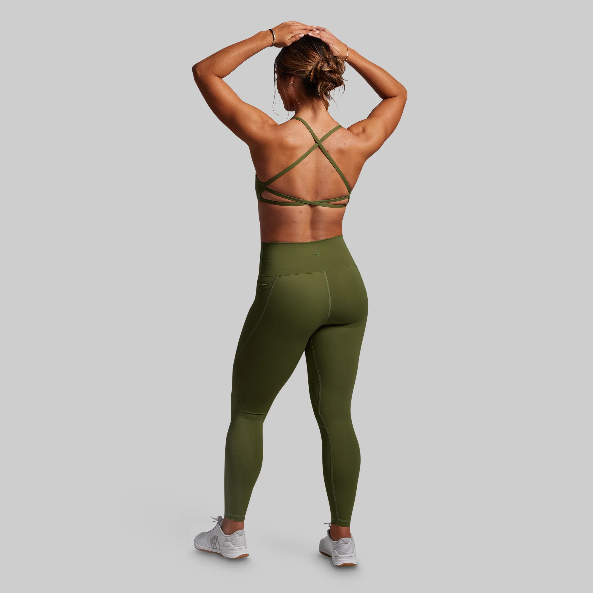 Synergy Legging w/ Pockets 2.0 (Olive) - Image 6