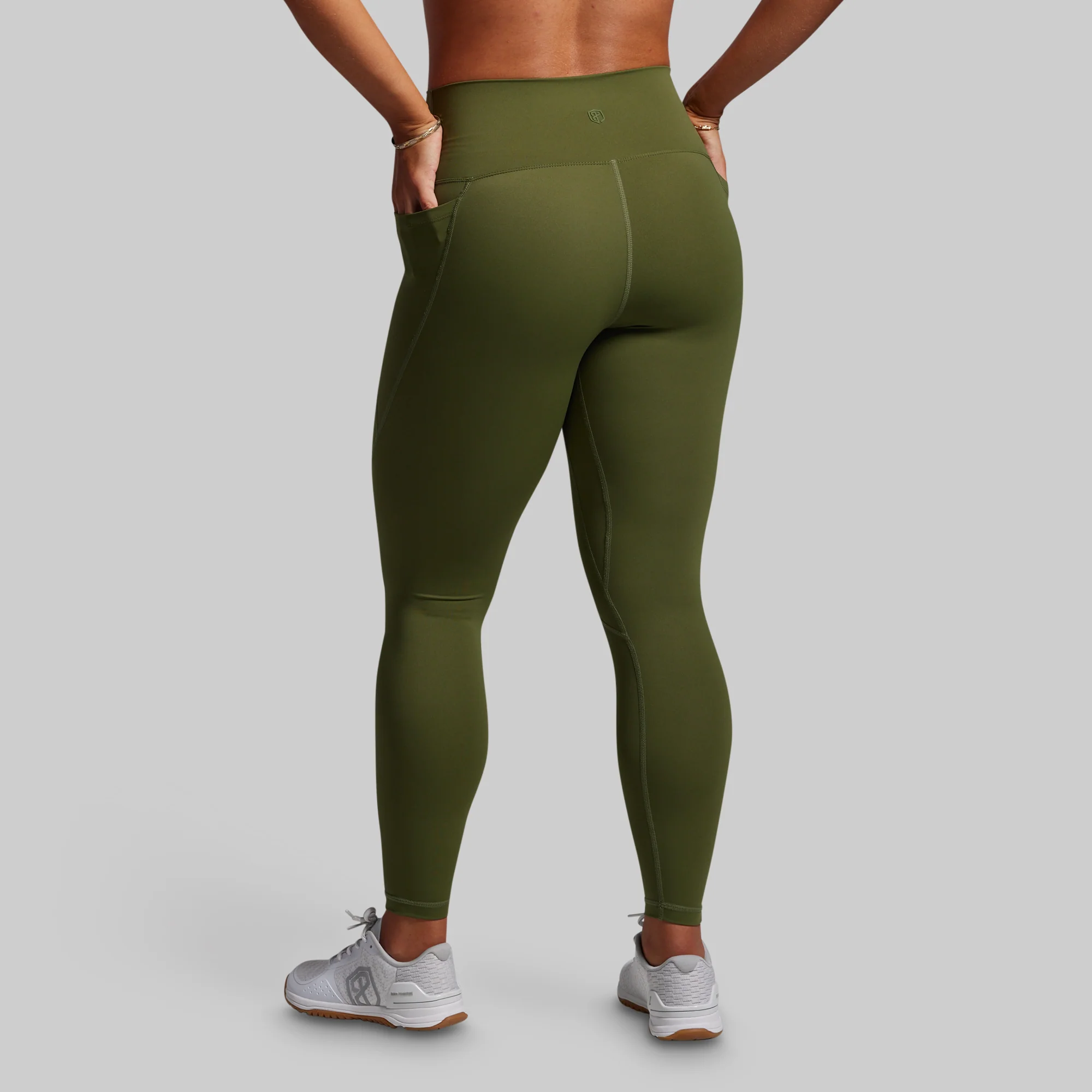 Synergy Legging w/ Pockets 2.0 (Olive) - Image 2