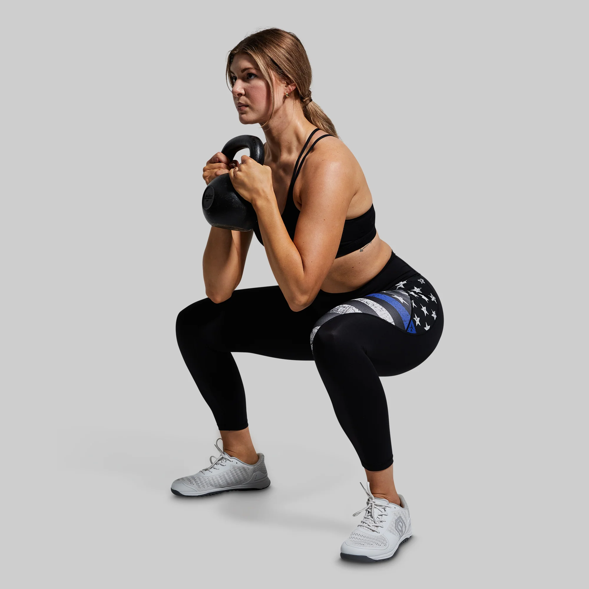Synergy Legging w/ Pockets (Thin Blue Line) - Image 3