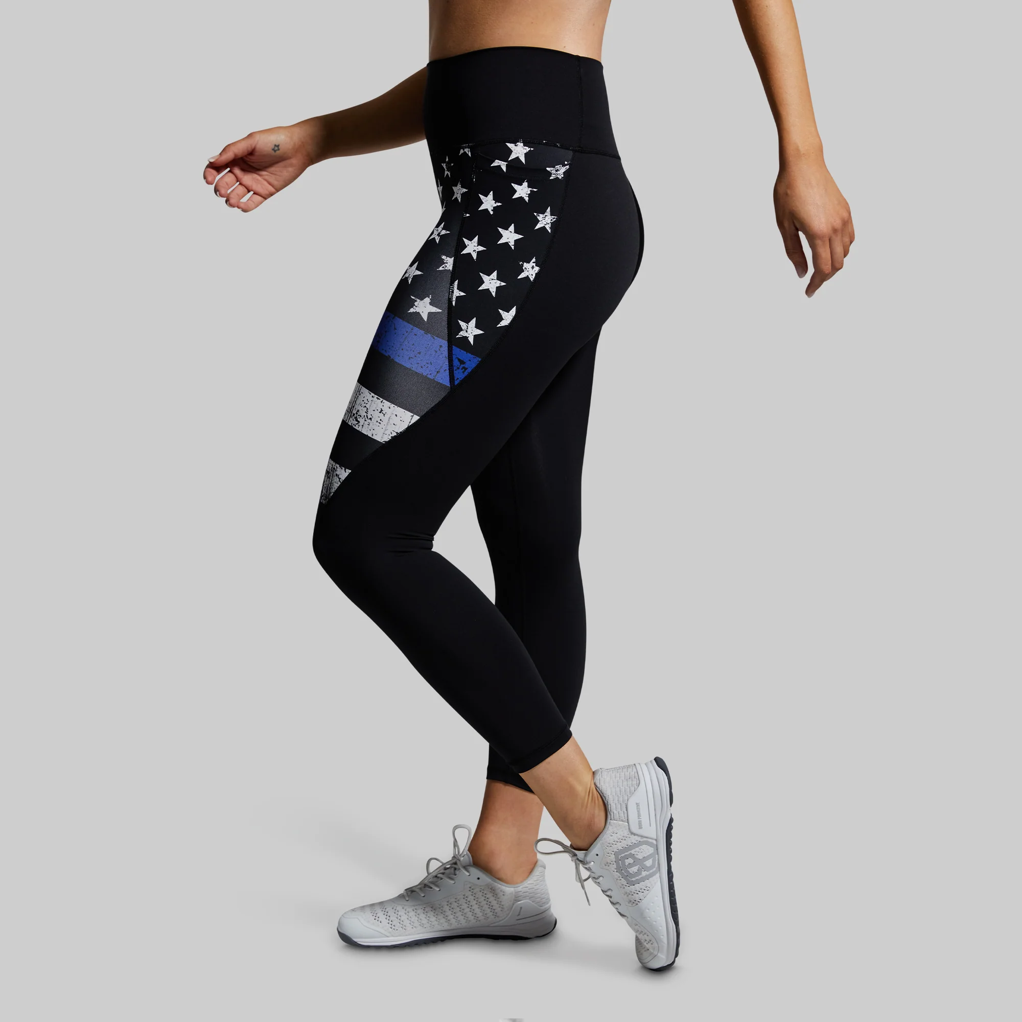 Synergy Legging w/ Pockets (Thin Blue Line) - Image 6