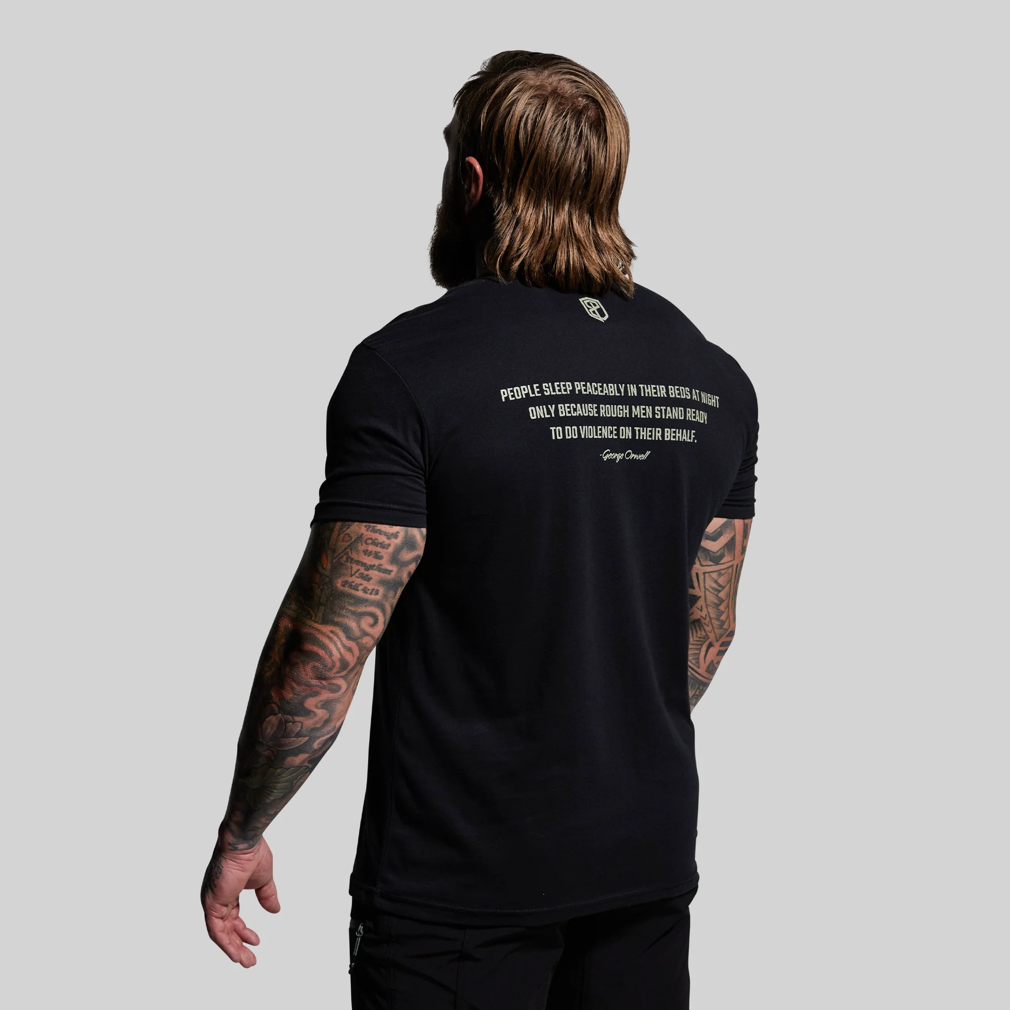 Tactical Brand Tee (Black) - Image 4